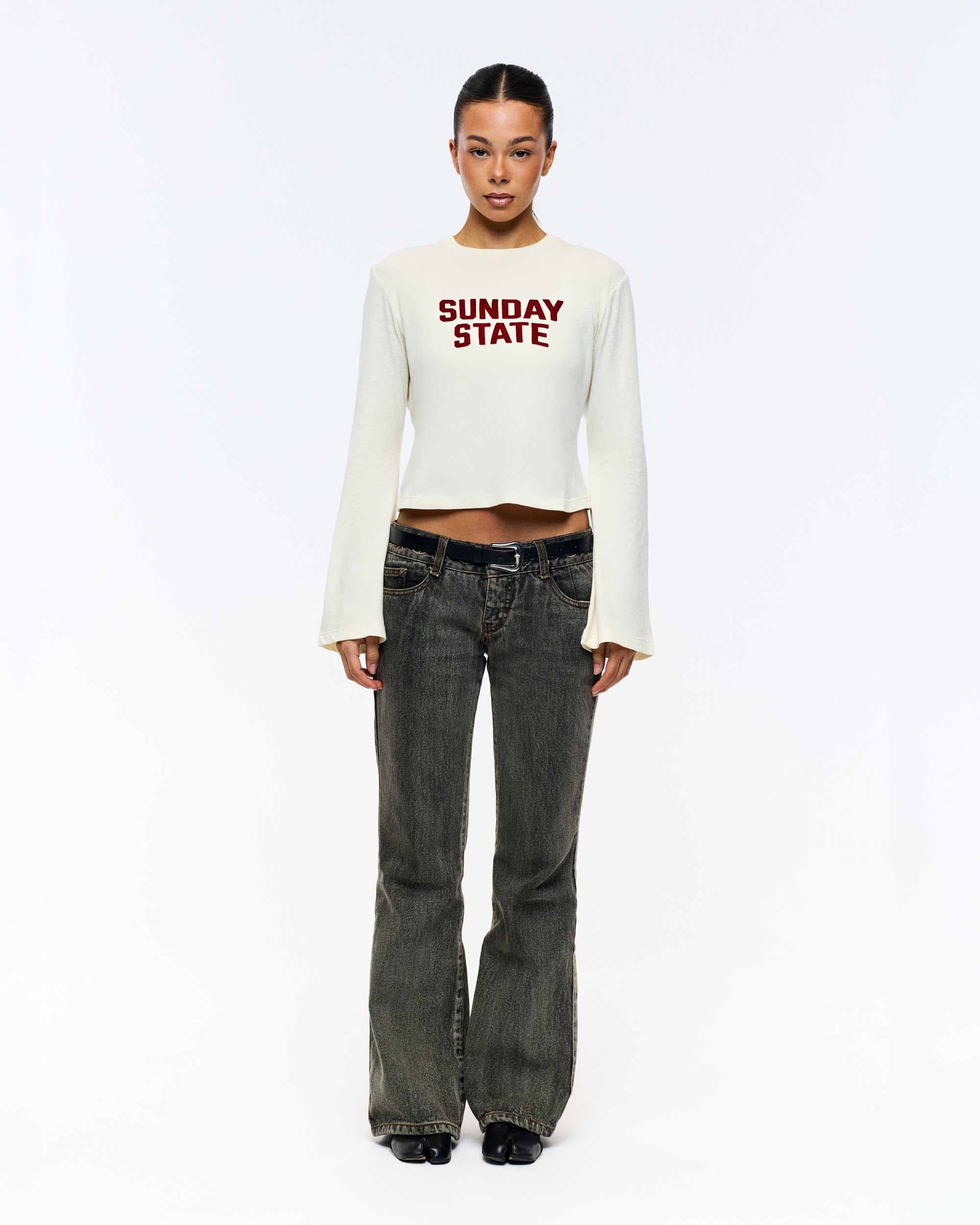 lounge flare long sleeve