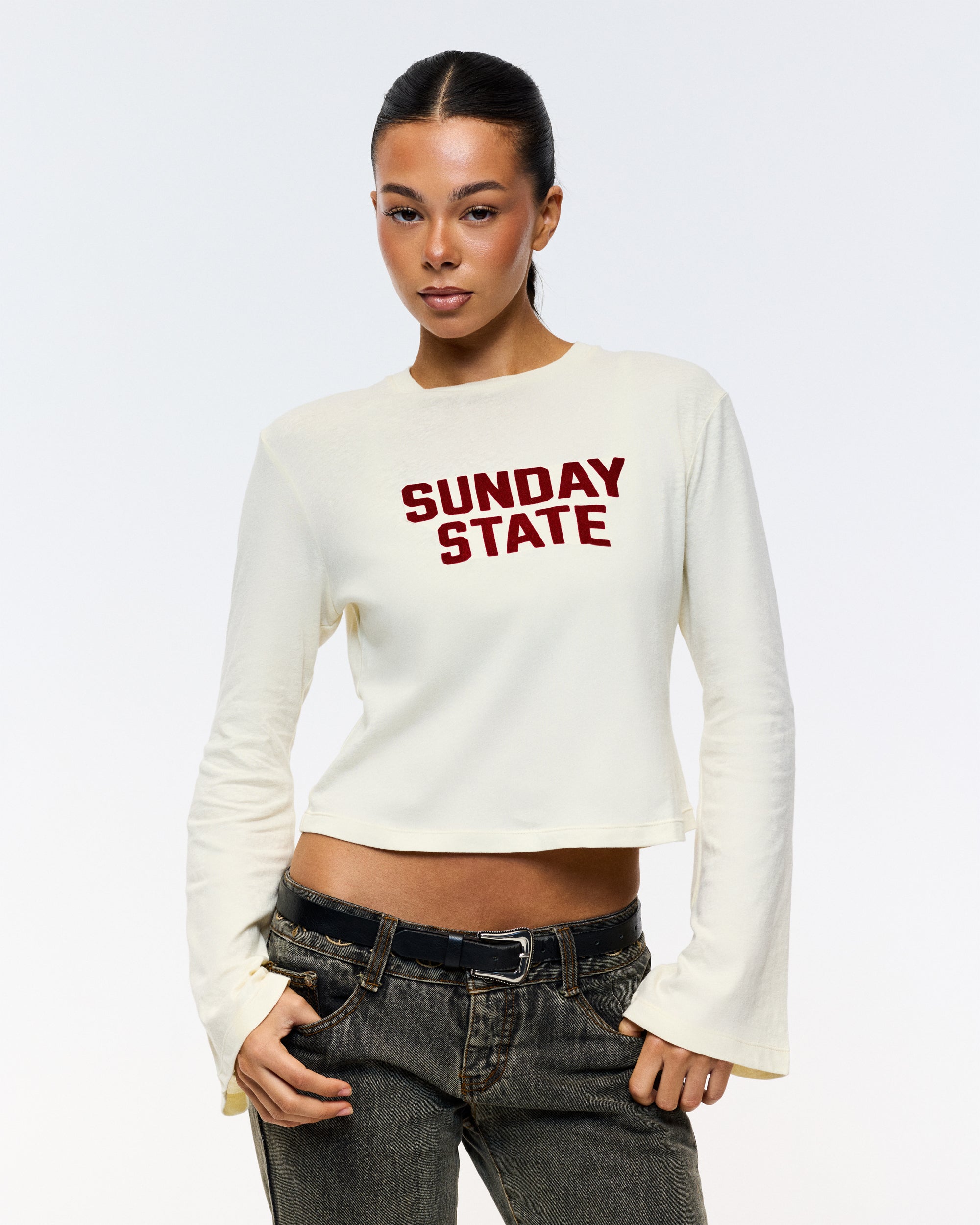 lounge flare long sleeve