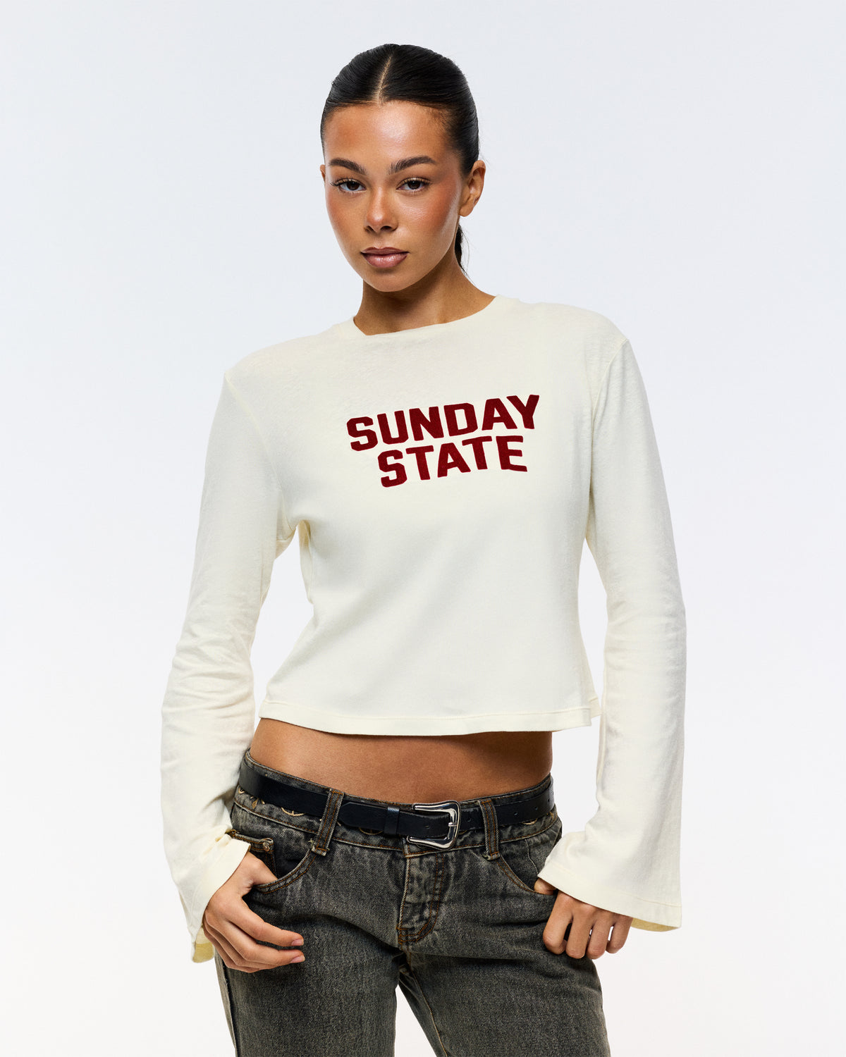 lounge flare long sleeve