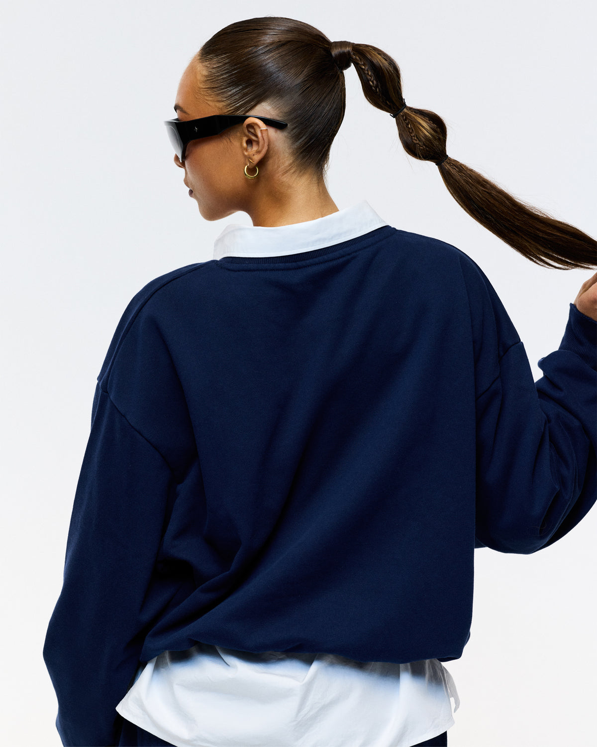 heavyweight distressed crewneck