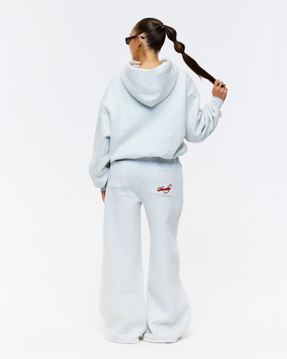 heavyweight cursive hoodie