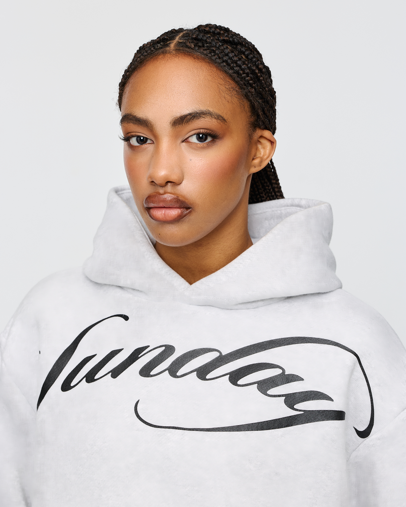 heavyweight calligraphy hoodie