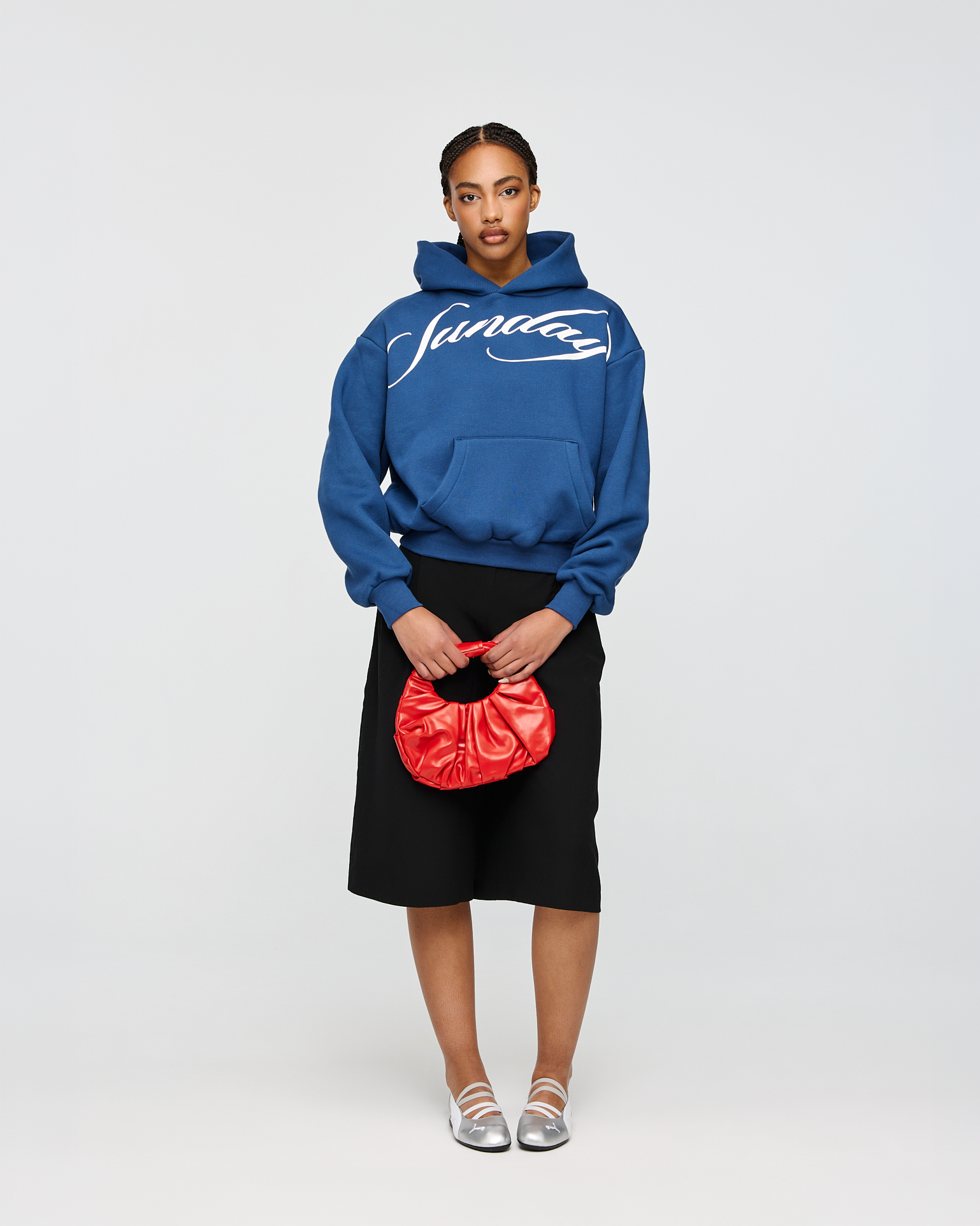 heavyweight calligraphy hoodie