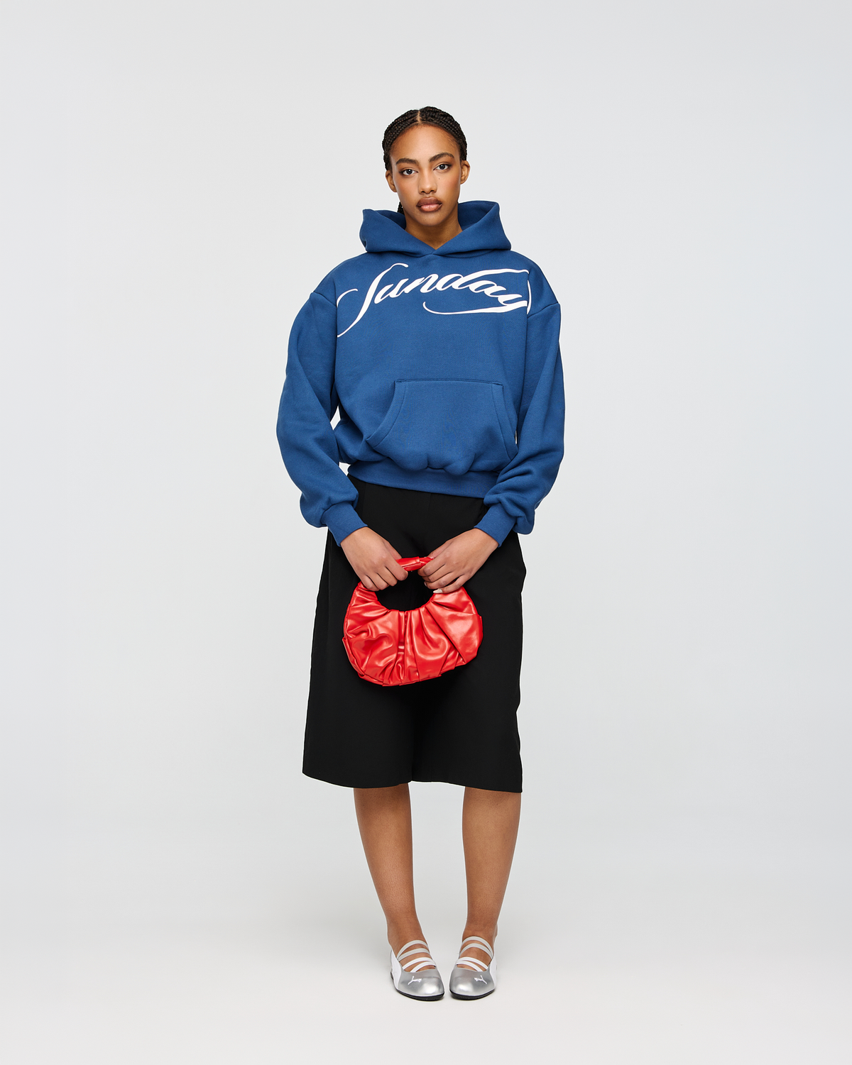 heavyweight calligraphy hoodie
