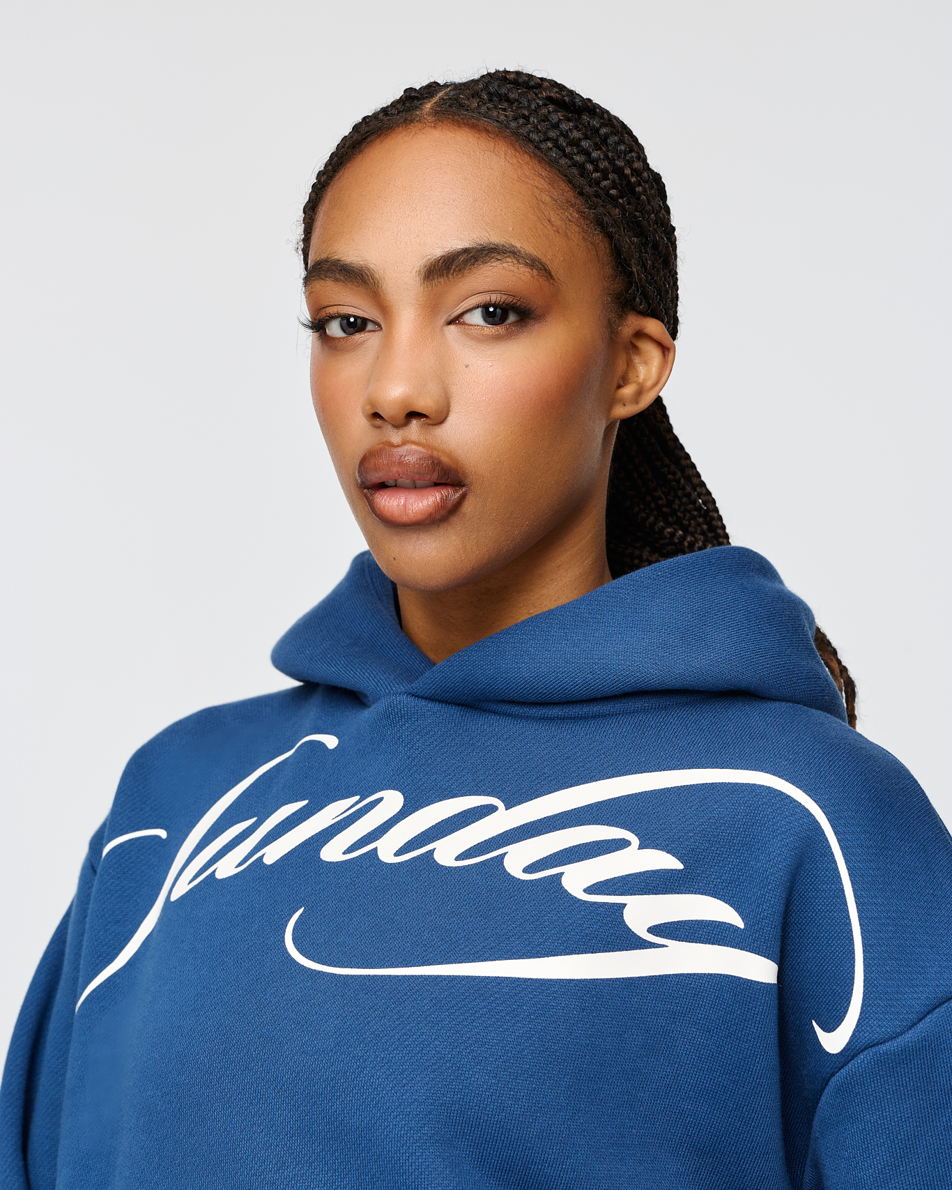 heavyweight calligraphy hoodie