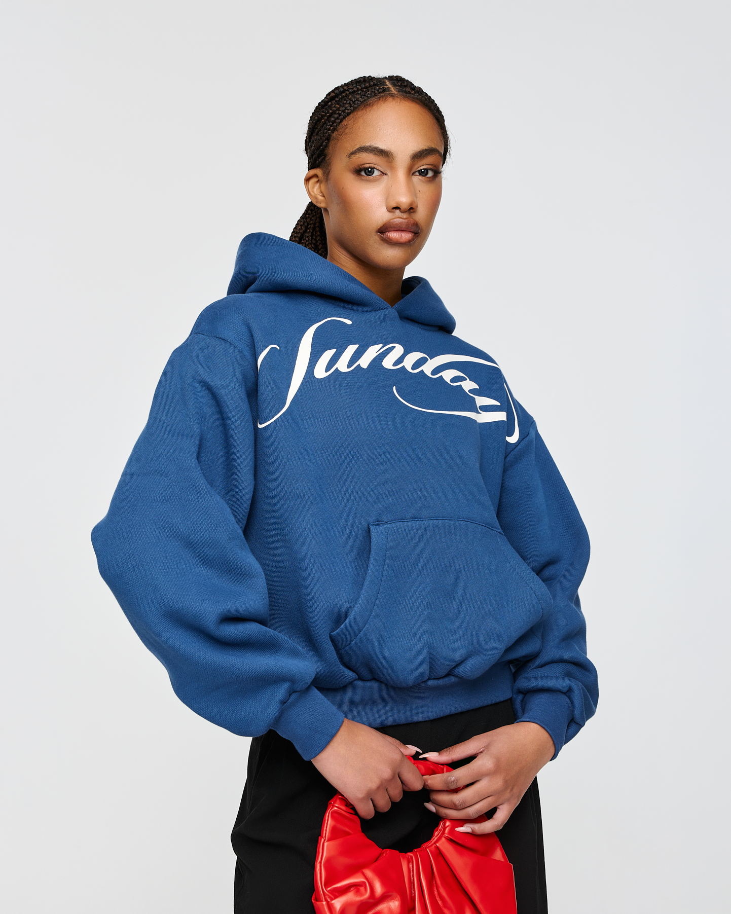 heavyweight calligraphy hoodie
