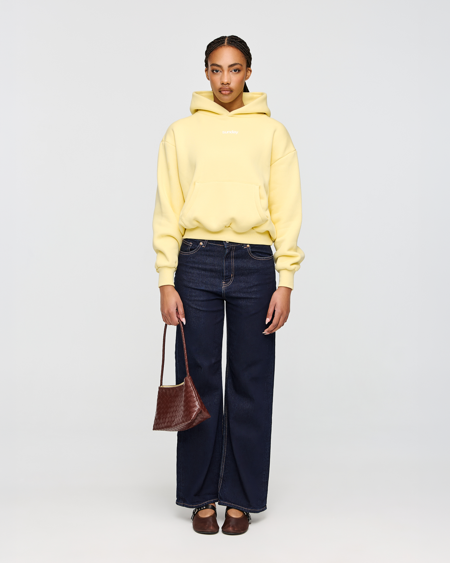 heavyweight simple hoodie