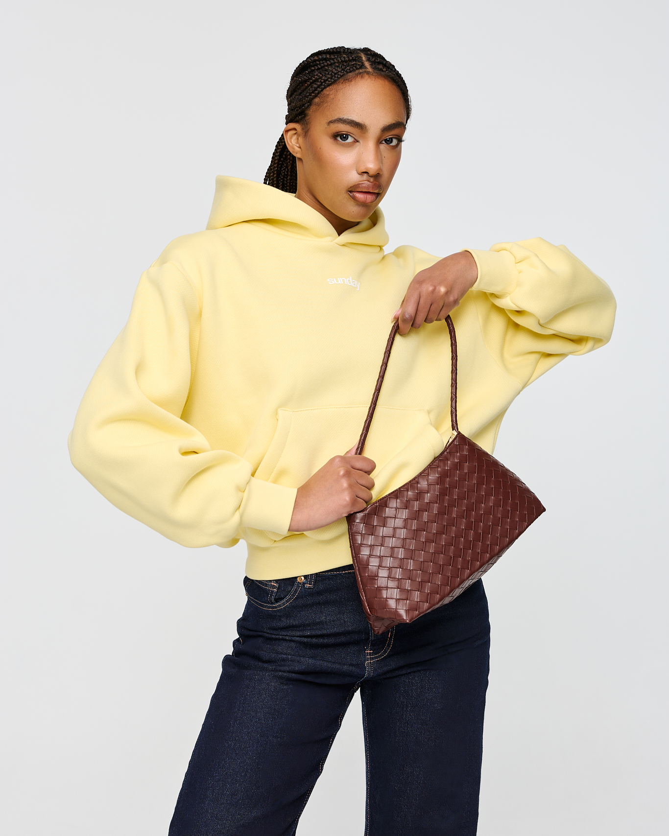 heavyweight simple hoodie