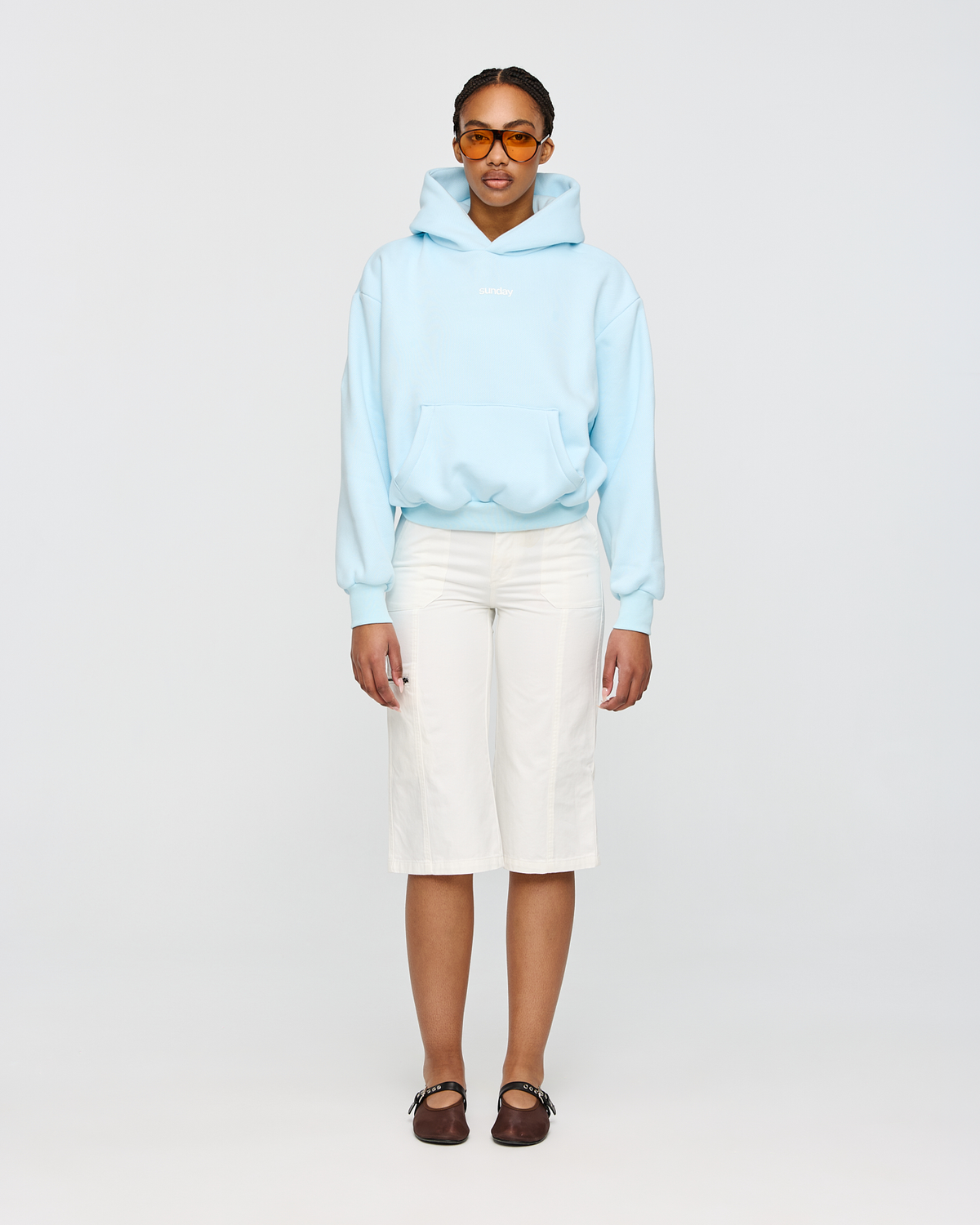 heavyweight simple hoodie