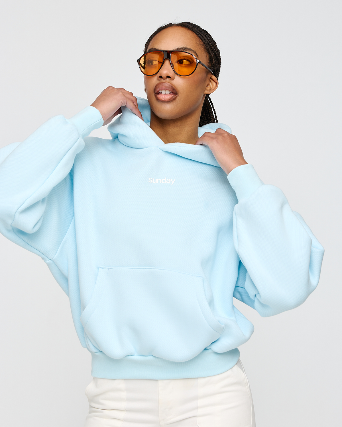 heavyweight simple hoodie