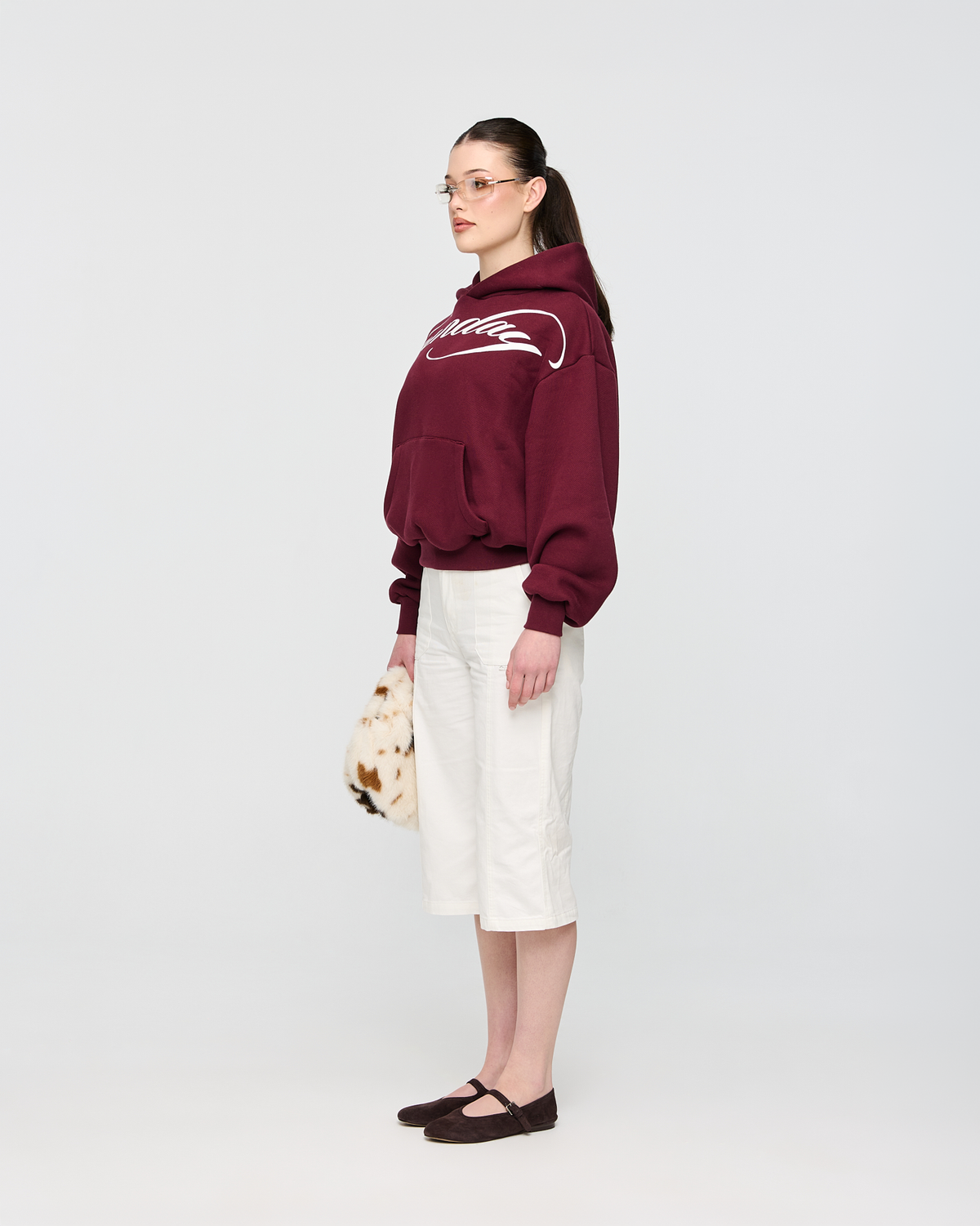 heavyweight calligraphy hoodie