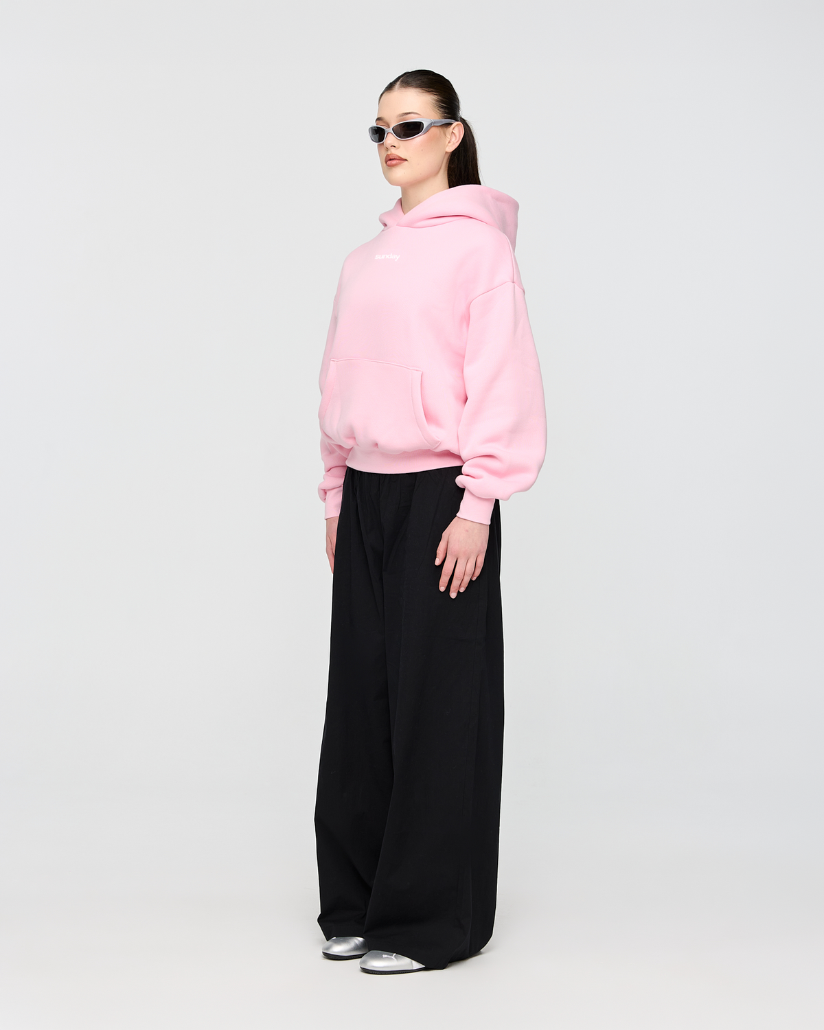 heavyweight simple hoodie