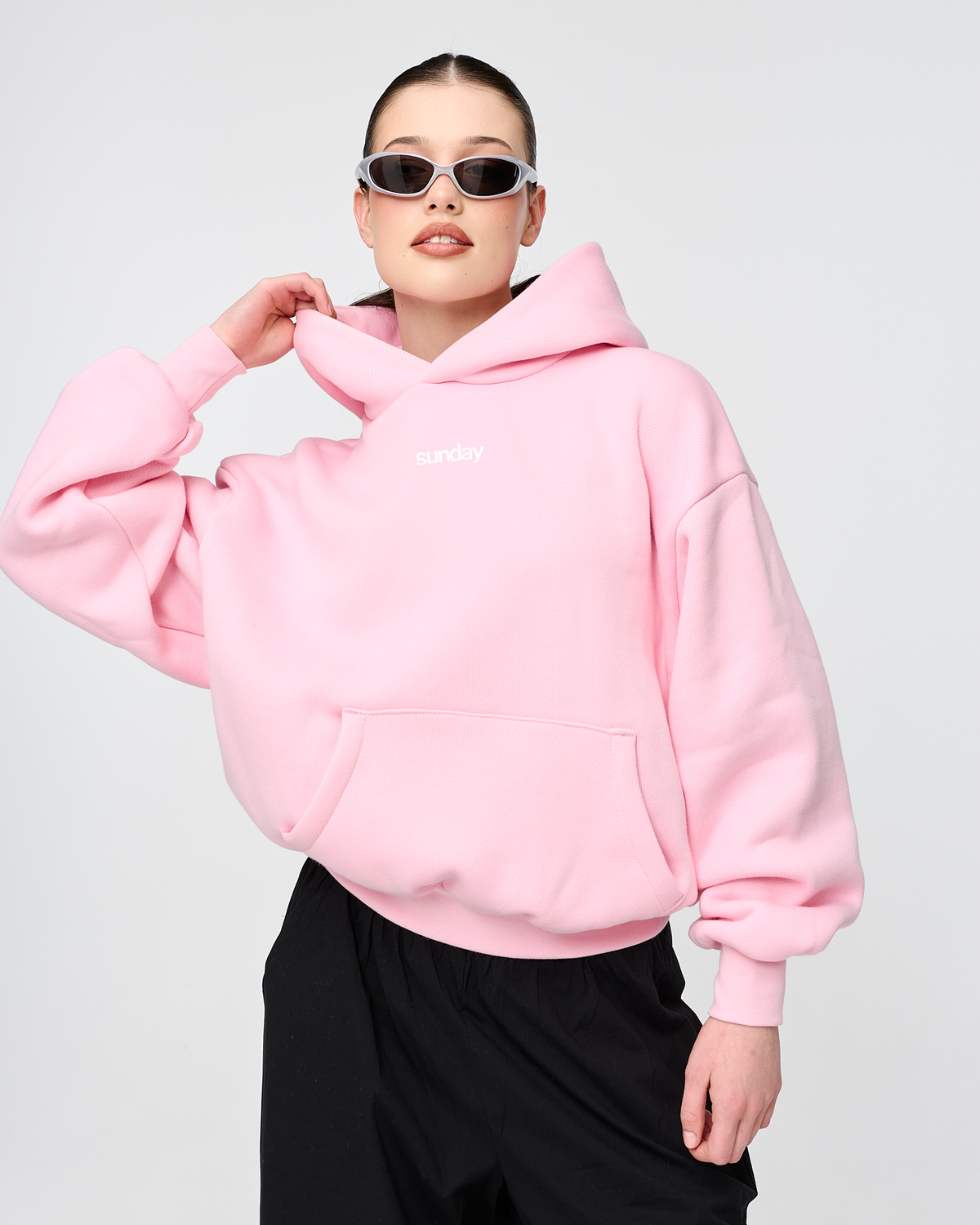 heavyweight simple hoodie