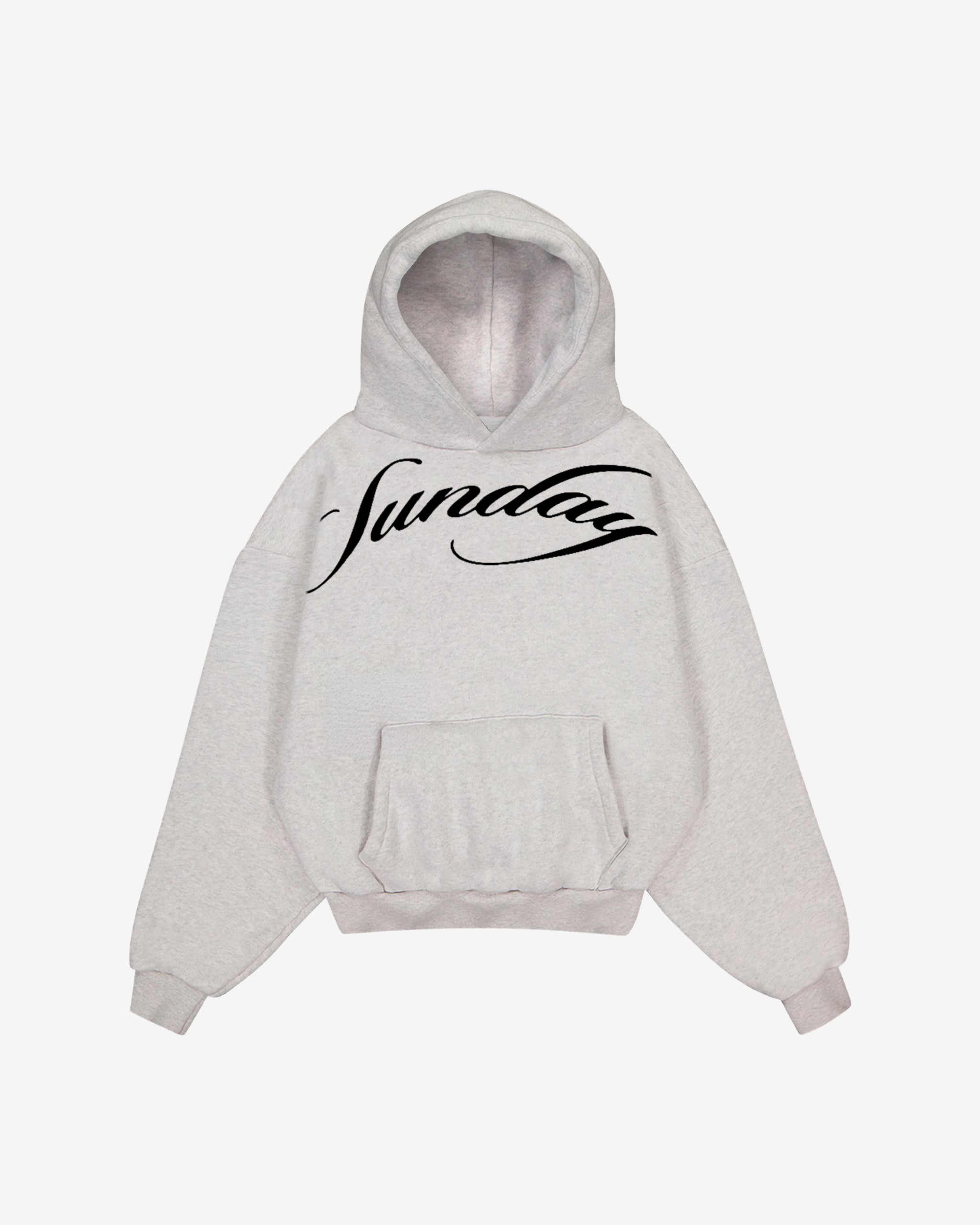 heavyweight calligraphy hoodie
