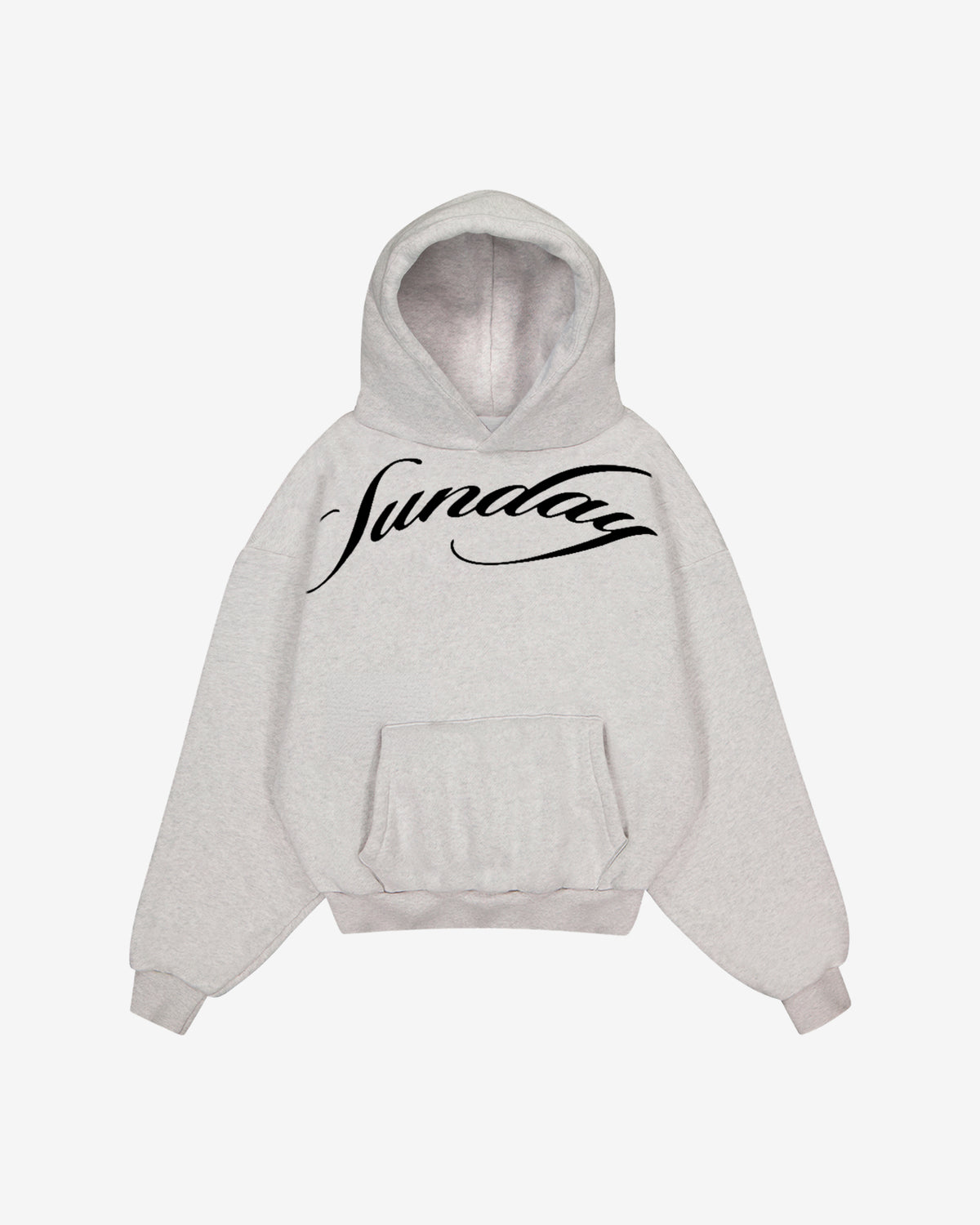 heavyweight calligraphy hoodie