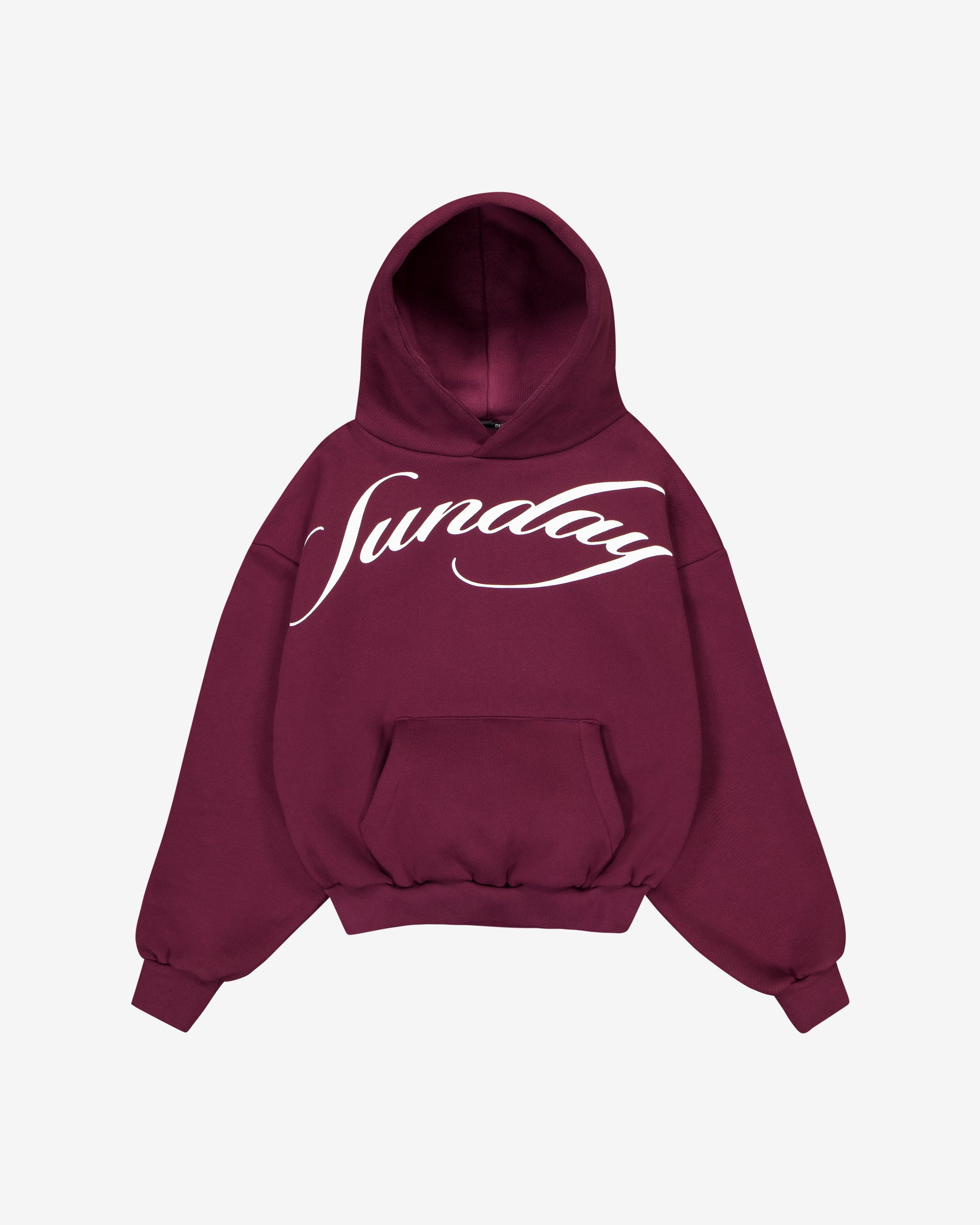 heavyweight calligraphy hoodie