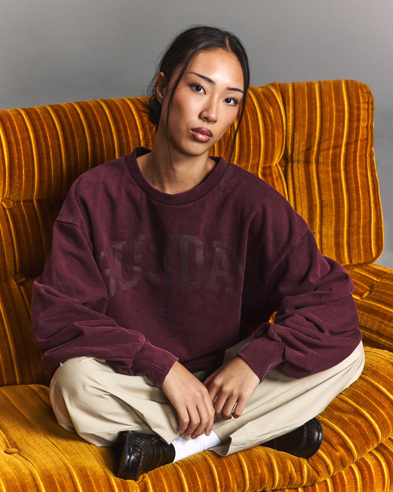 heavyweight college crewneck