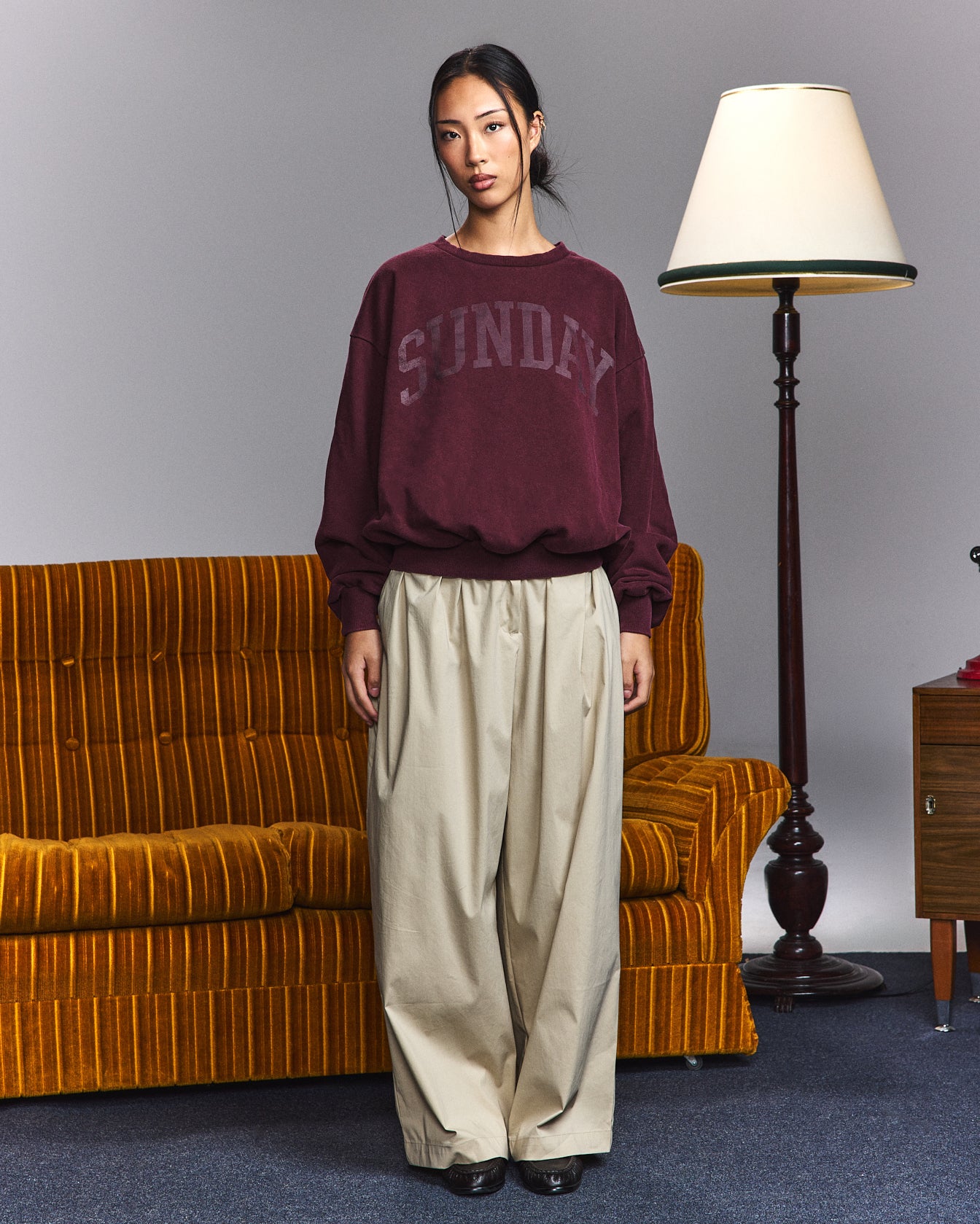 heavyweight college crewneck