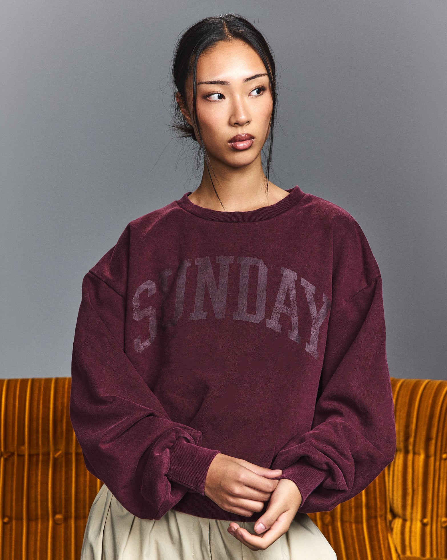heavyweight college crewneck