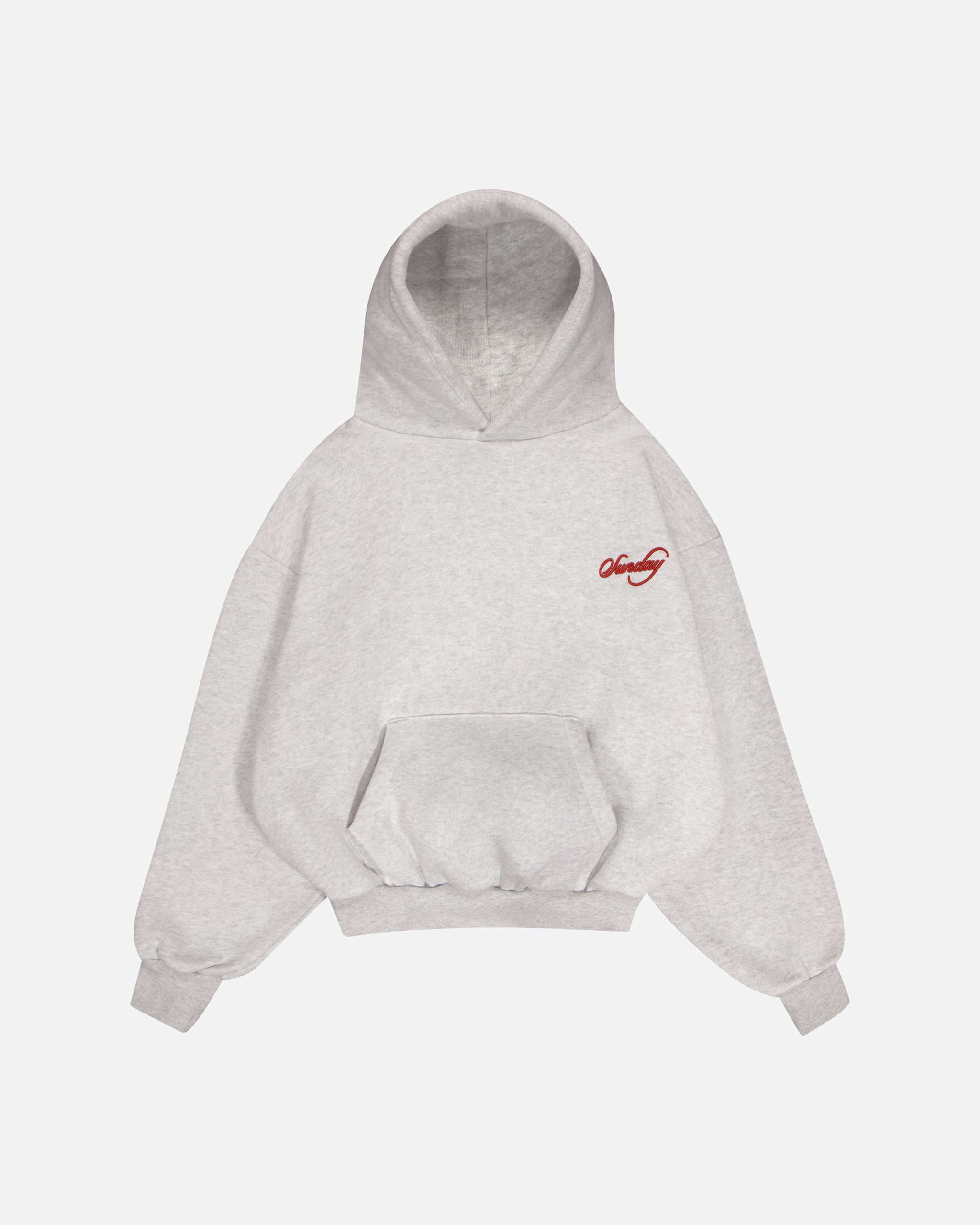heavyweight cursive hoodie