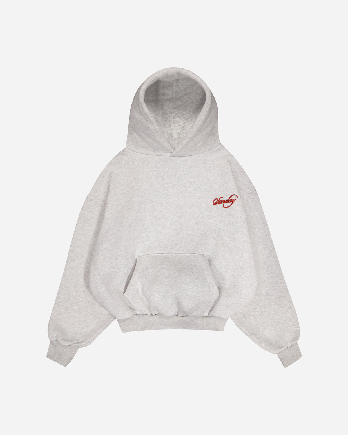heavyweight cursive hoodie