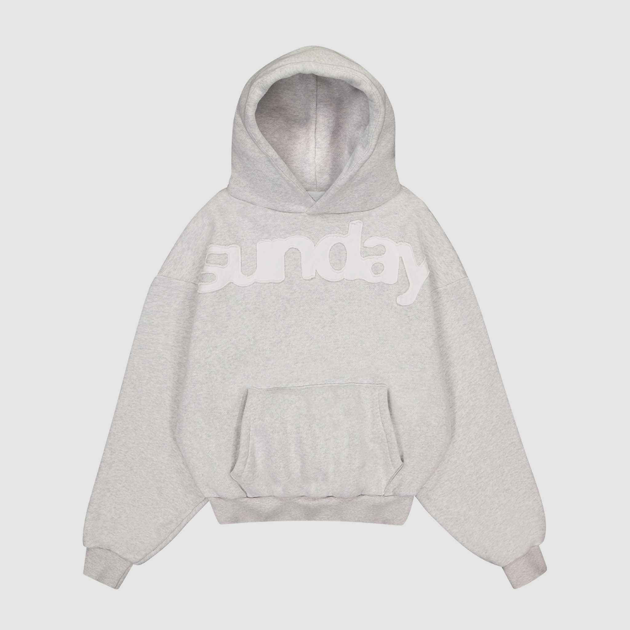 heavyweight billboard hoodie - grey