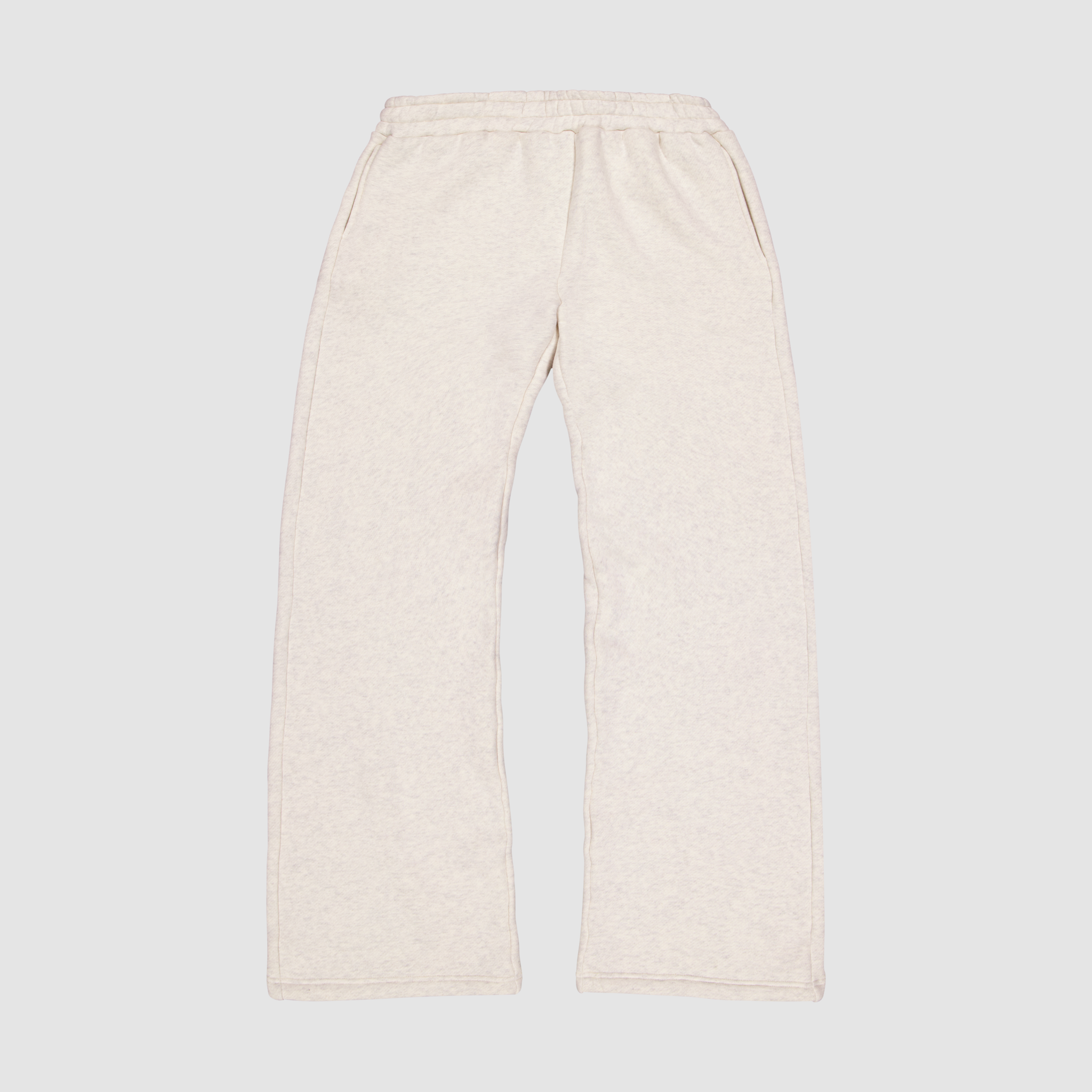 heavyweight straight leg tracks - oatmeal