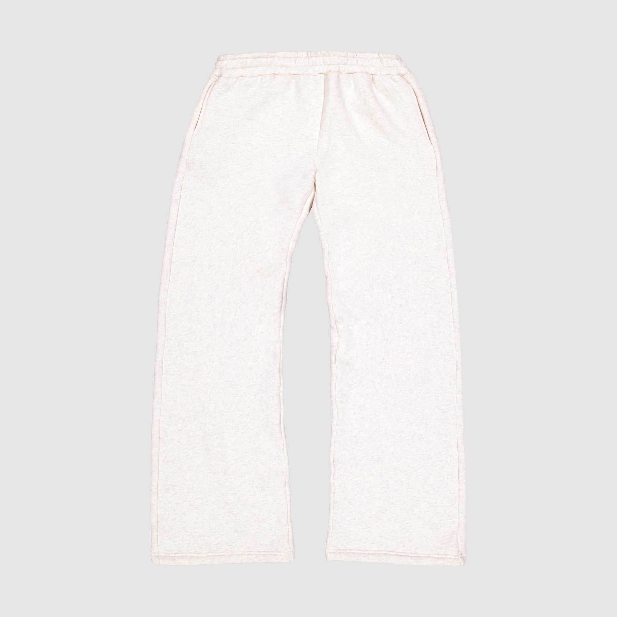 heavyweight straight leg tracks - oatmeal