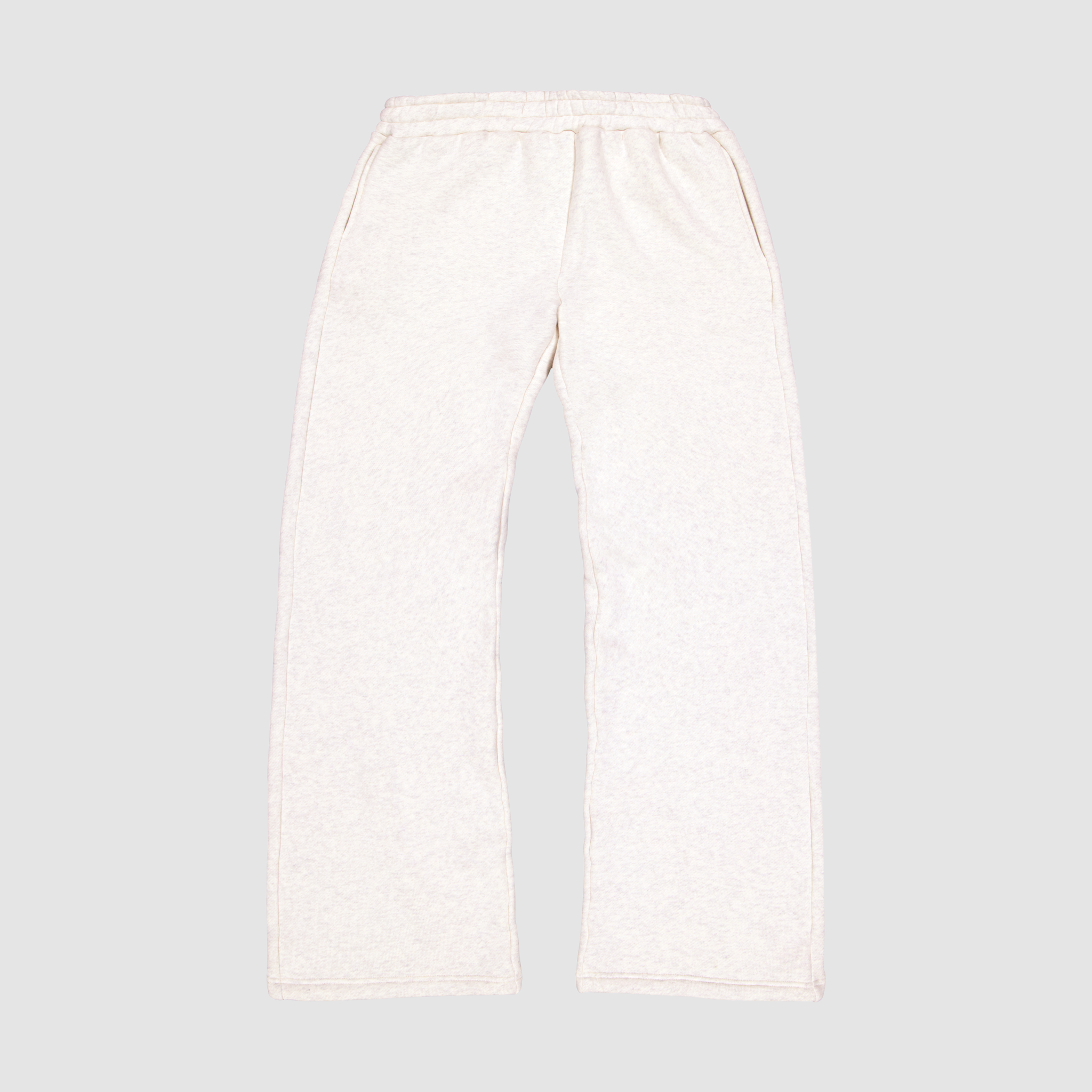 heavyweight straight leg tracks - oatmeal