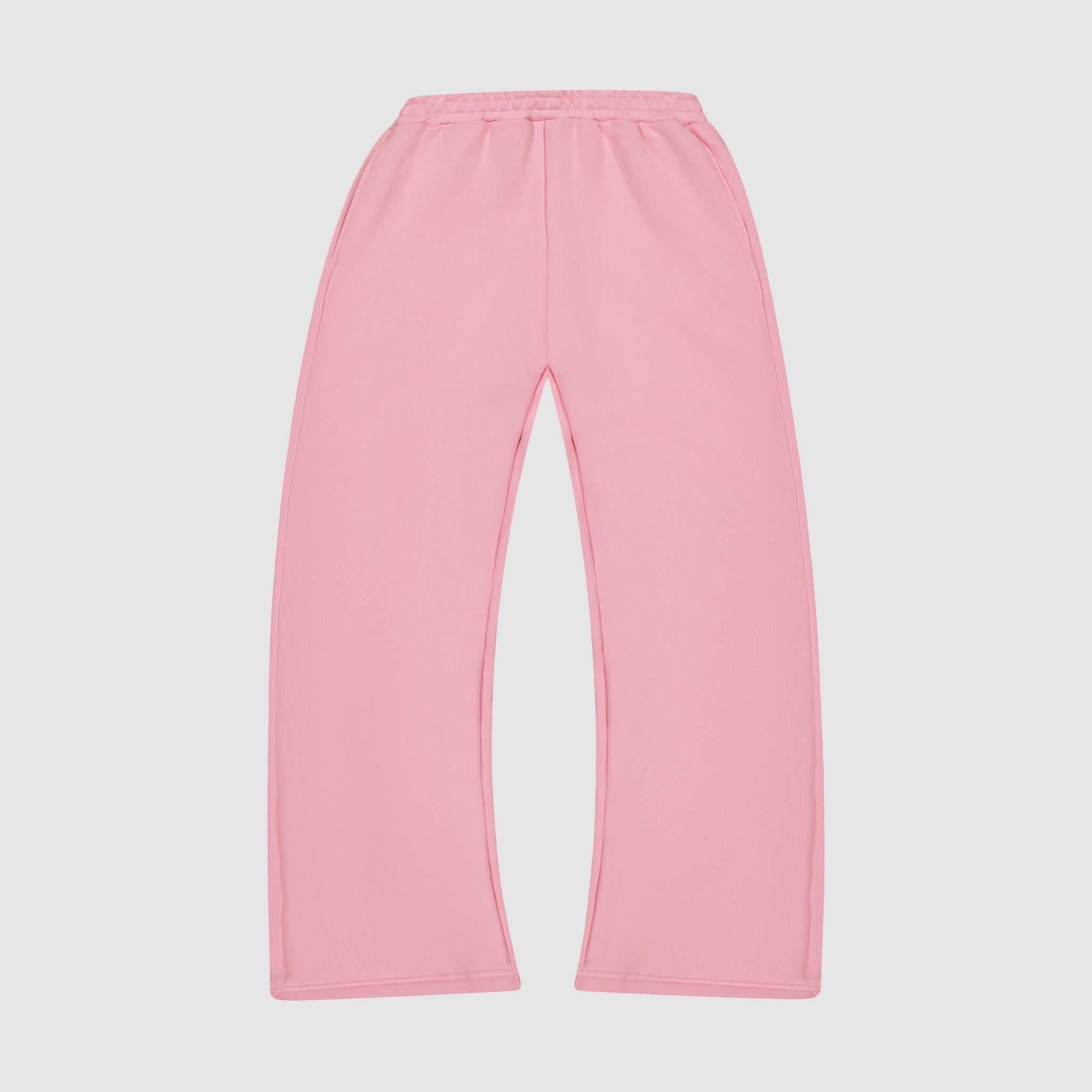 heavyweight straight leg tracks - powder pink