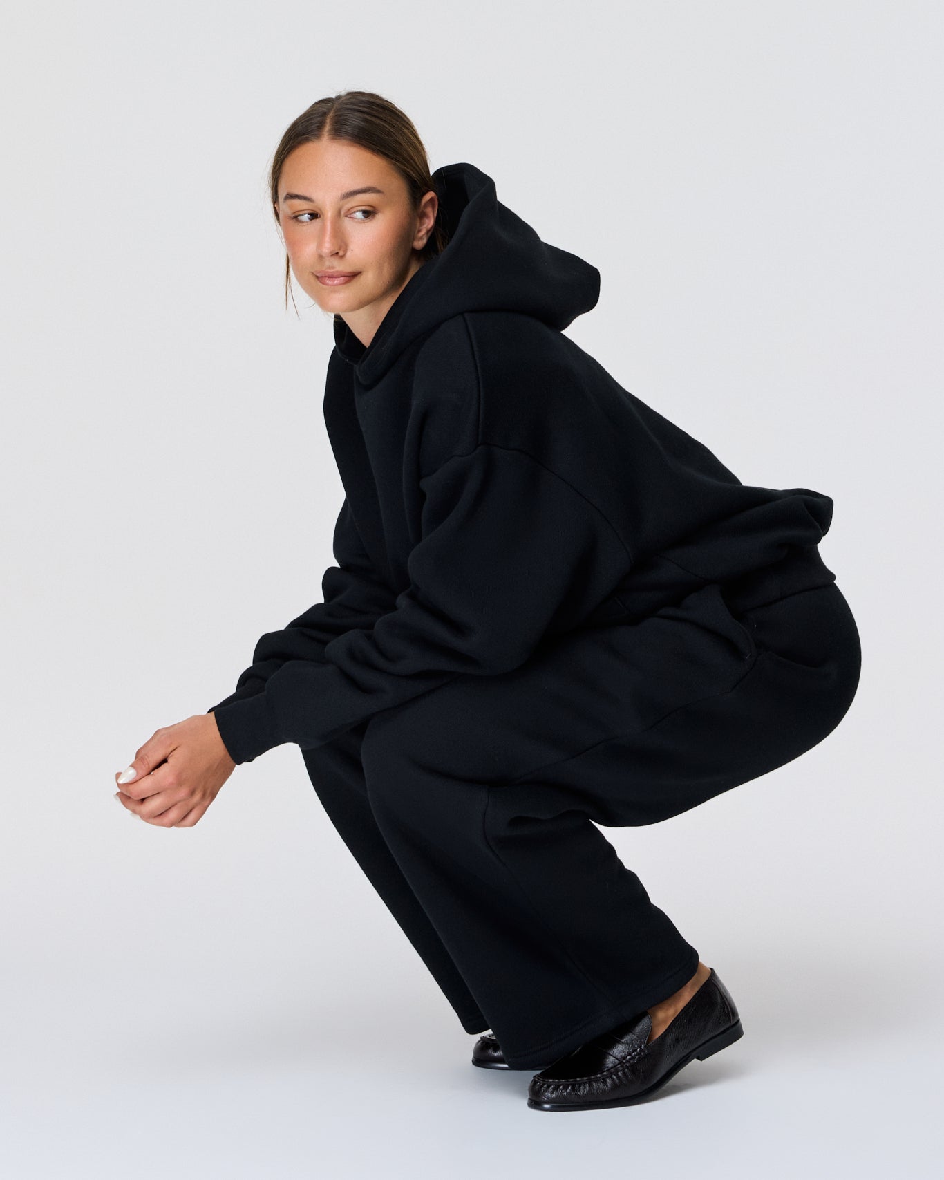 heavyweight script hoodie