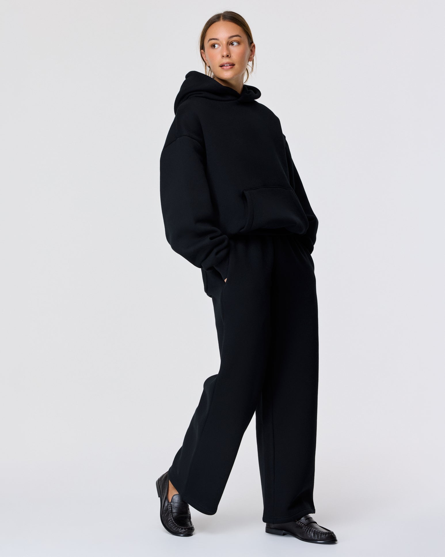 heavyweight script hoodie