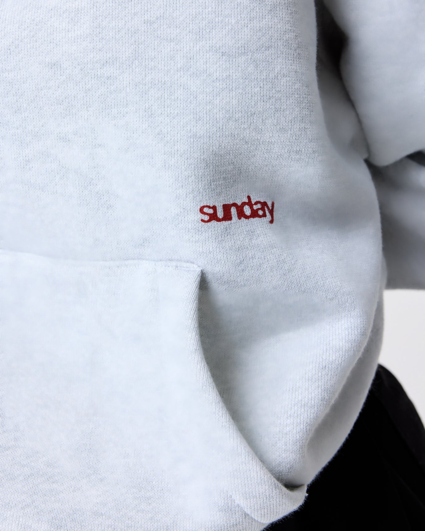 heavyweight script hoodie