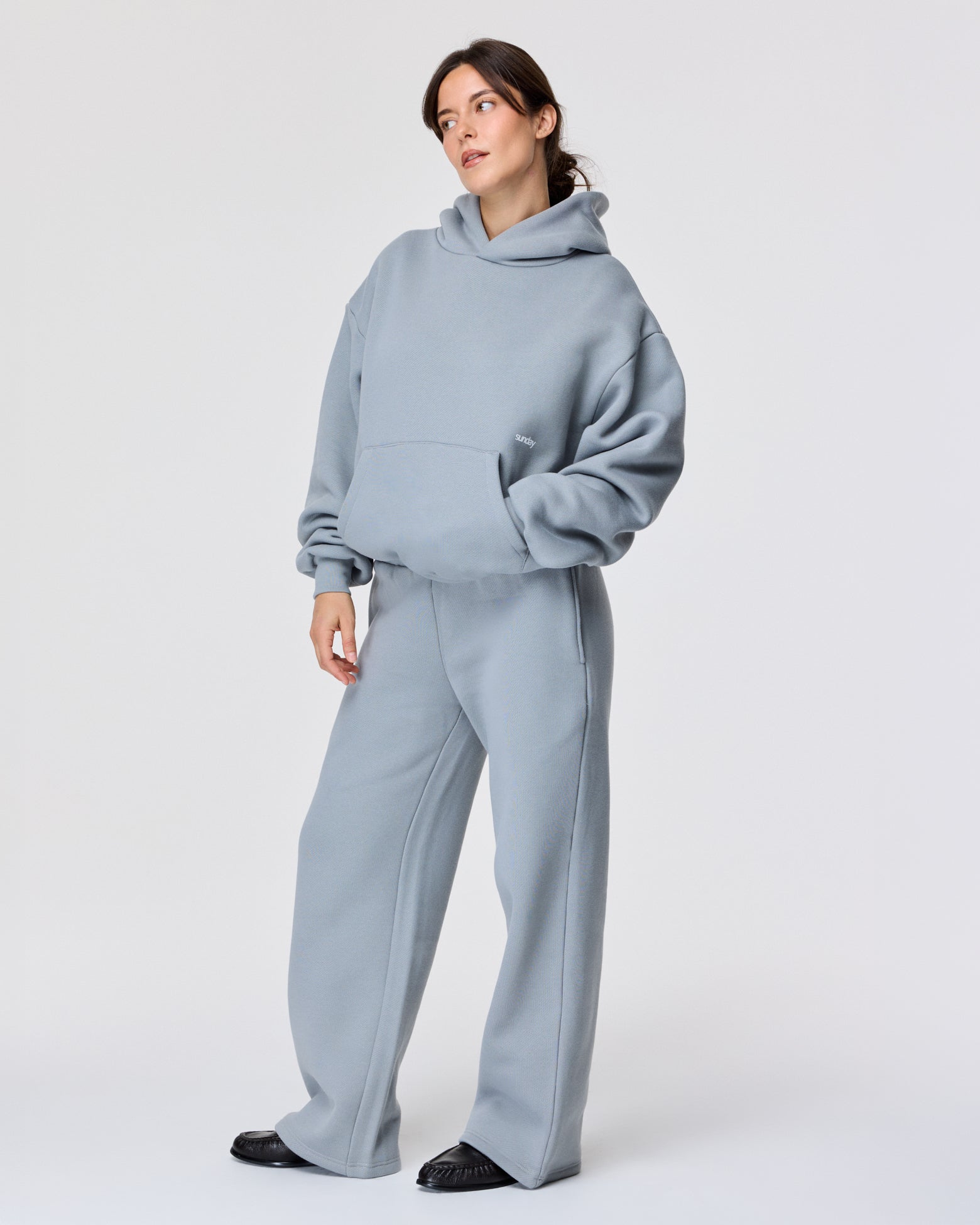 heavyweight script hoodie