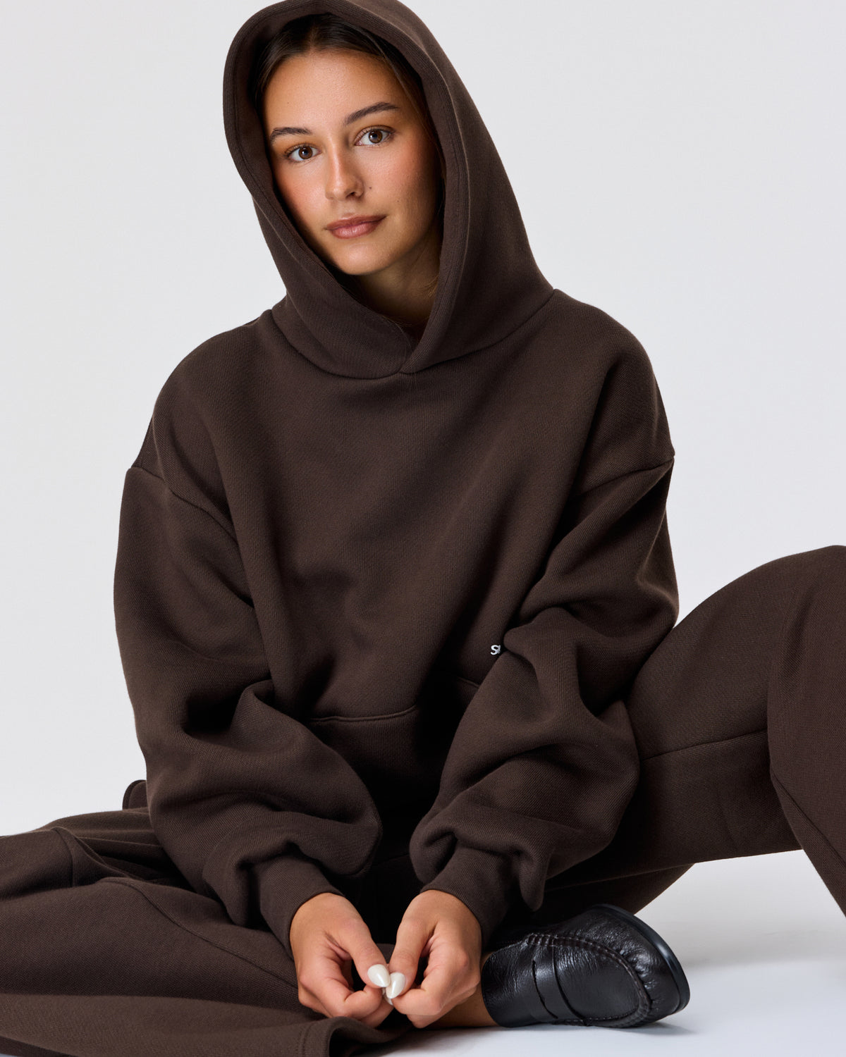heavyweight script hoodie