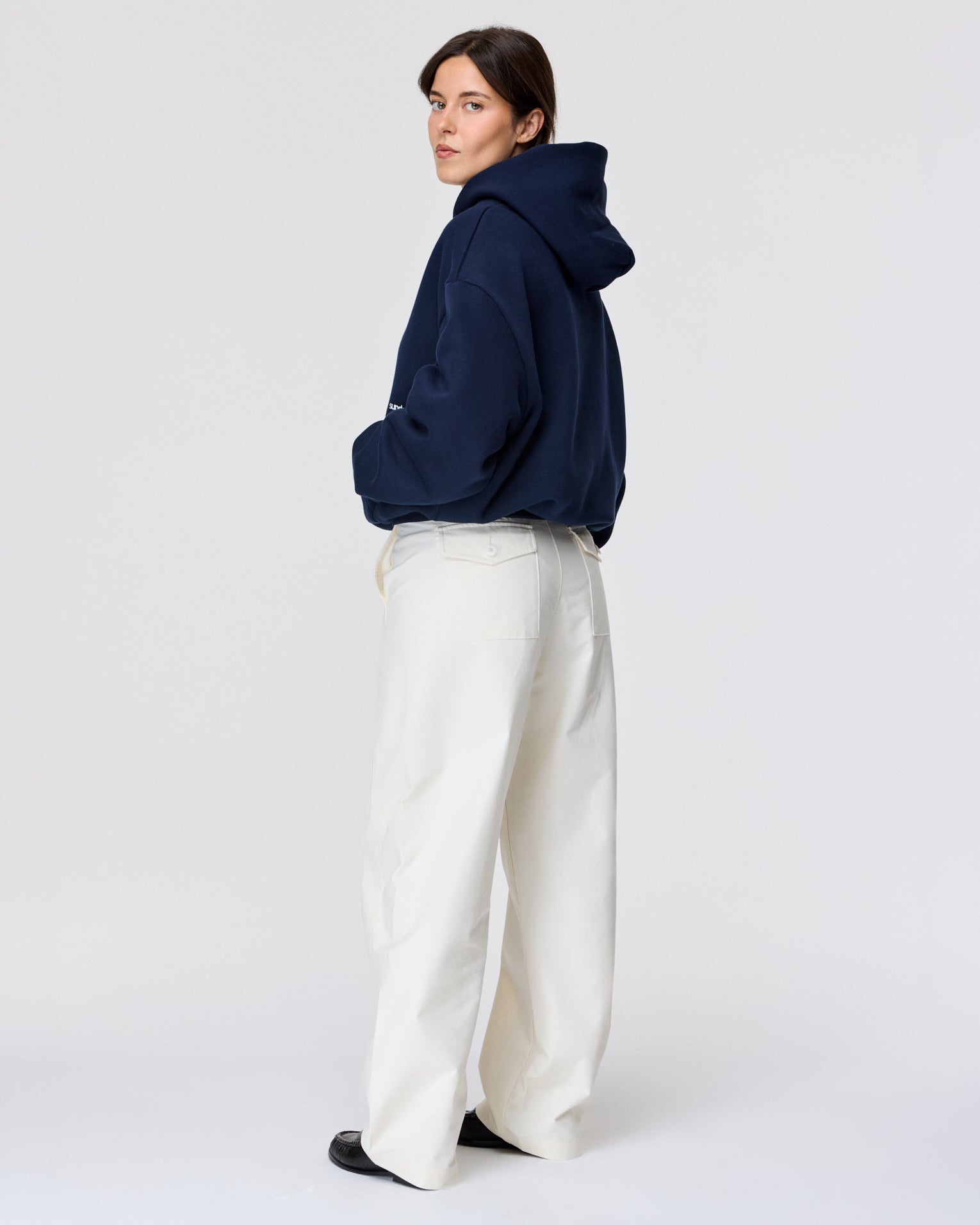 heavyweight script hoodie