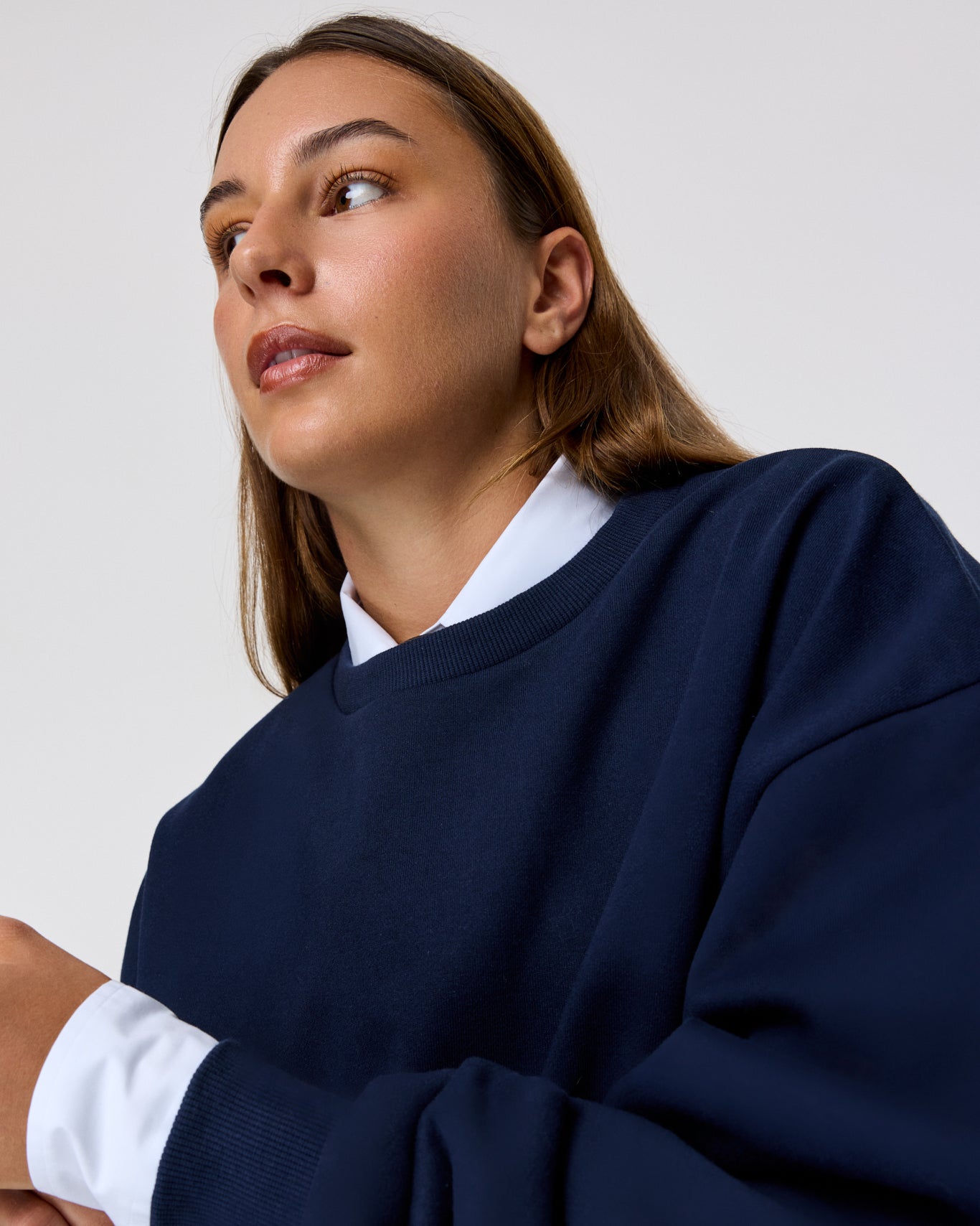 heavyweight script crewneck
