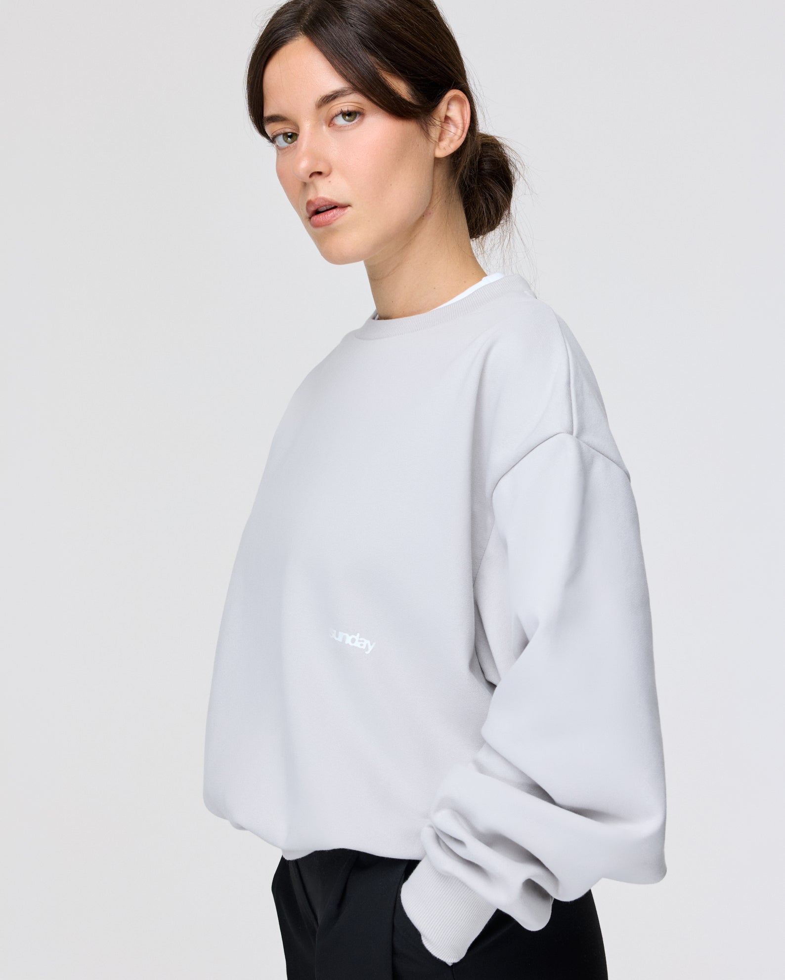 heavyweight script crewneck