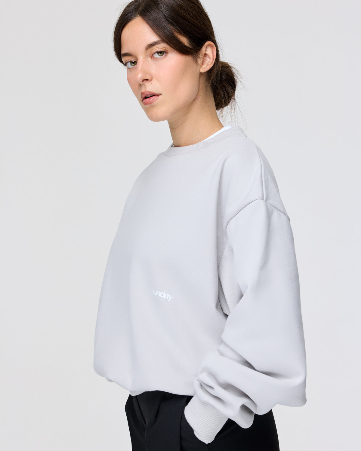heavyweight script crewneck