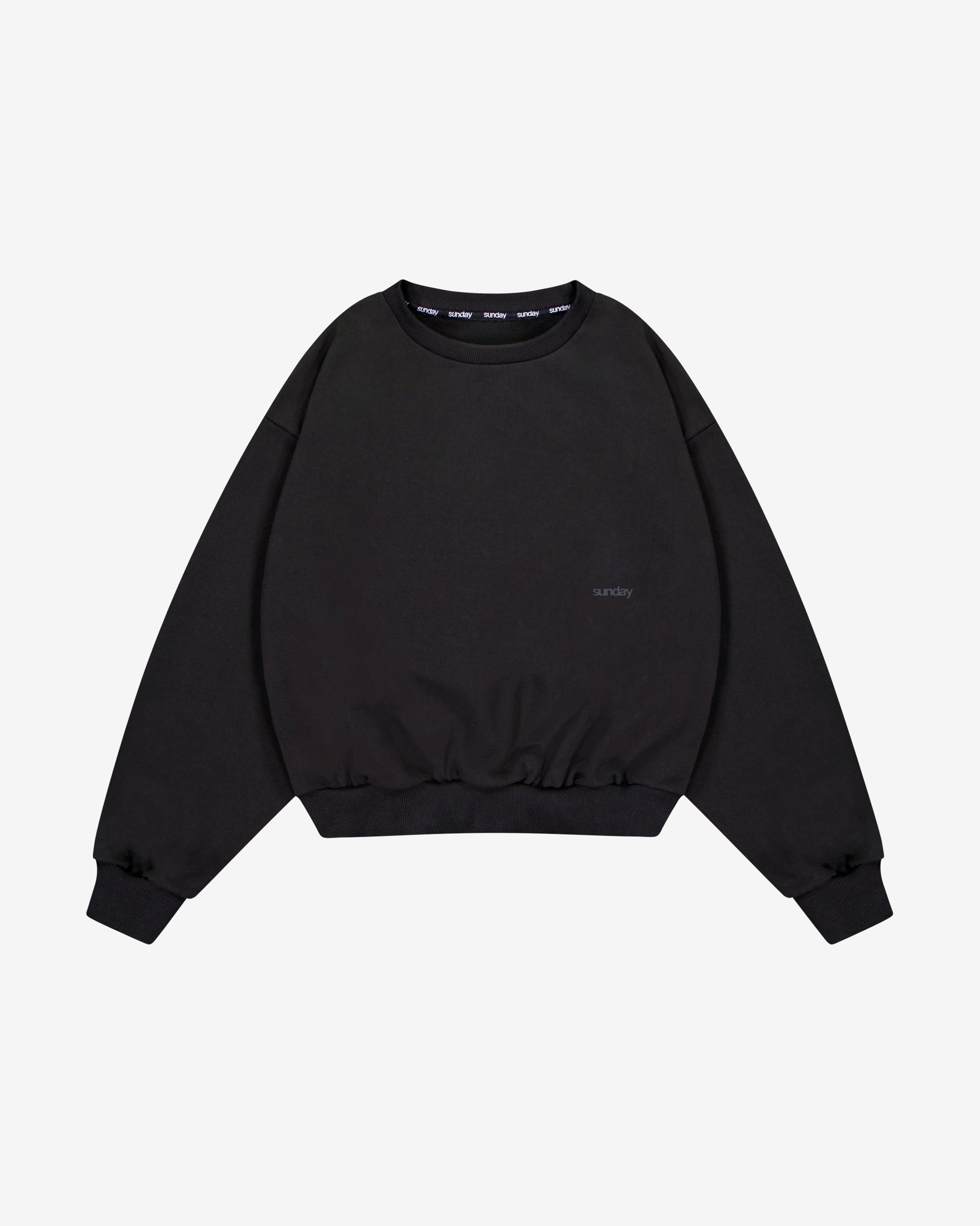heavyweight script crewneck