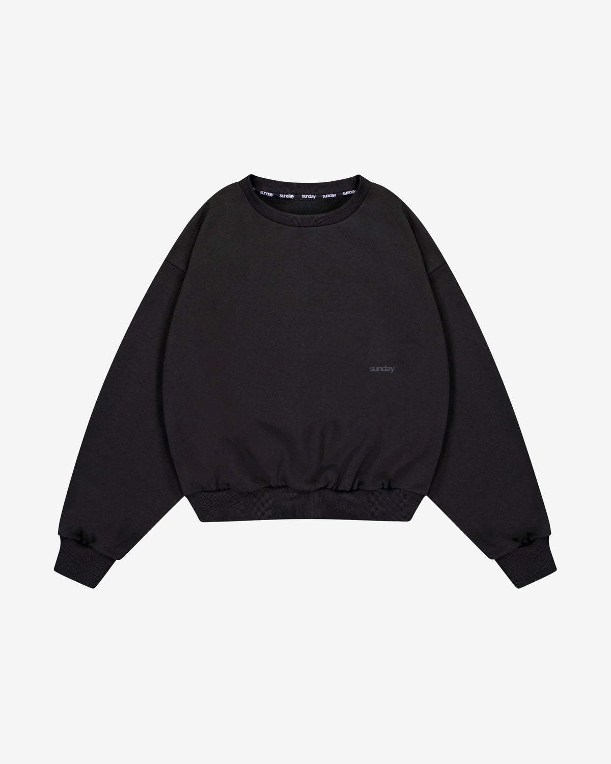 heavyweight script crewneck