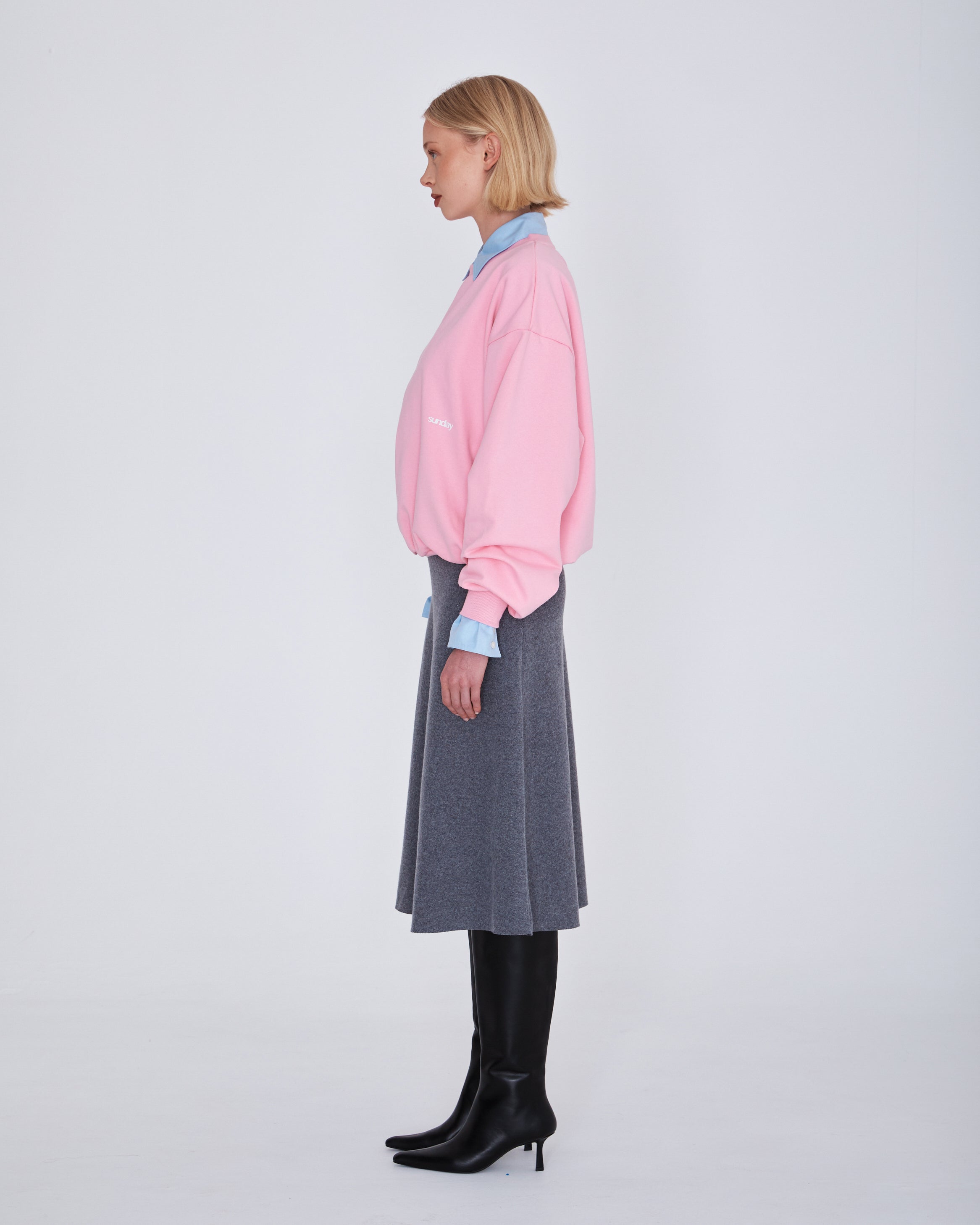 heavyweight script crewneck