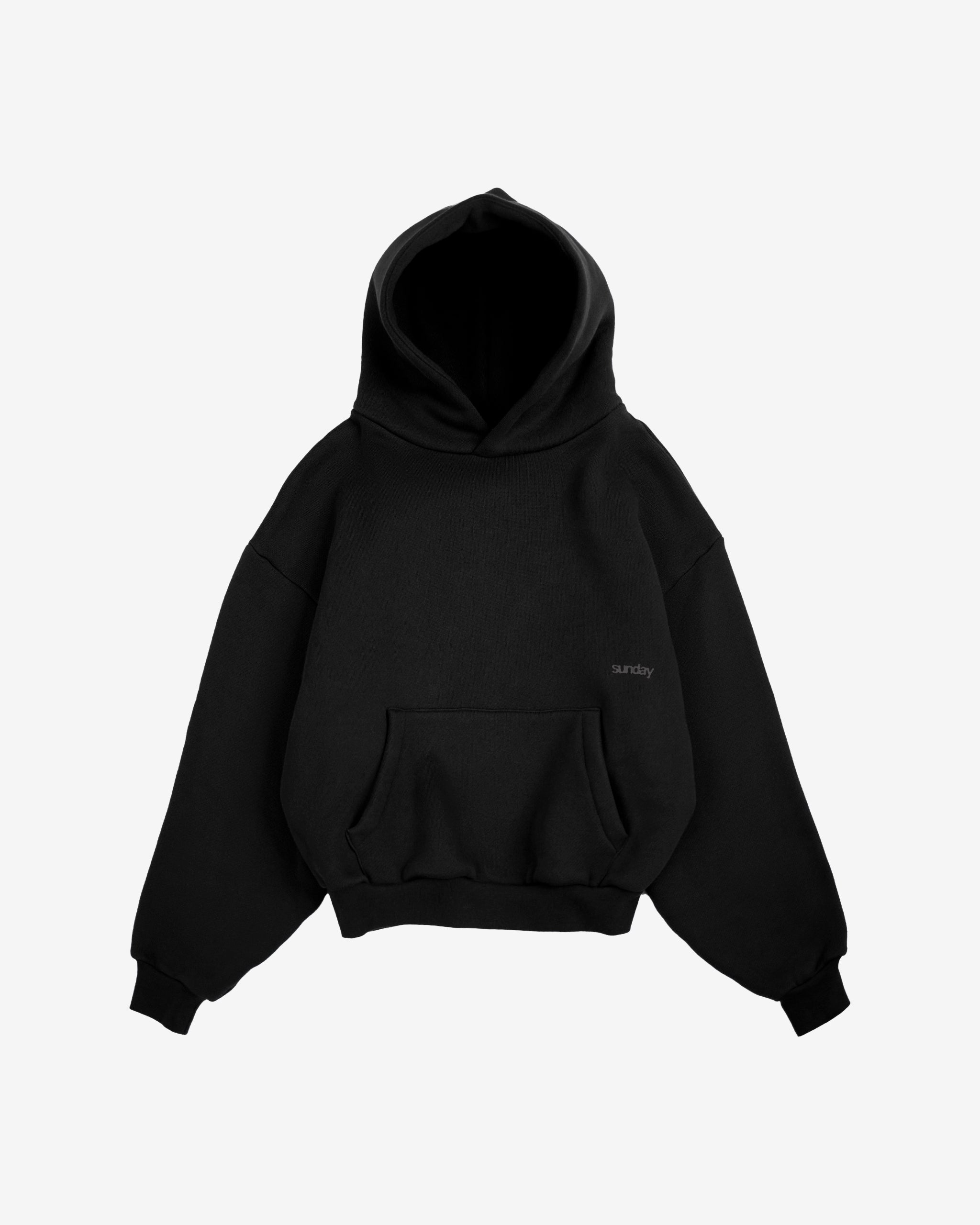 heavyweight script hoodie