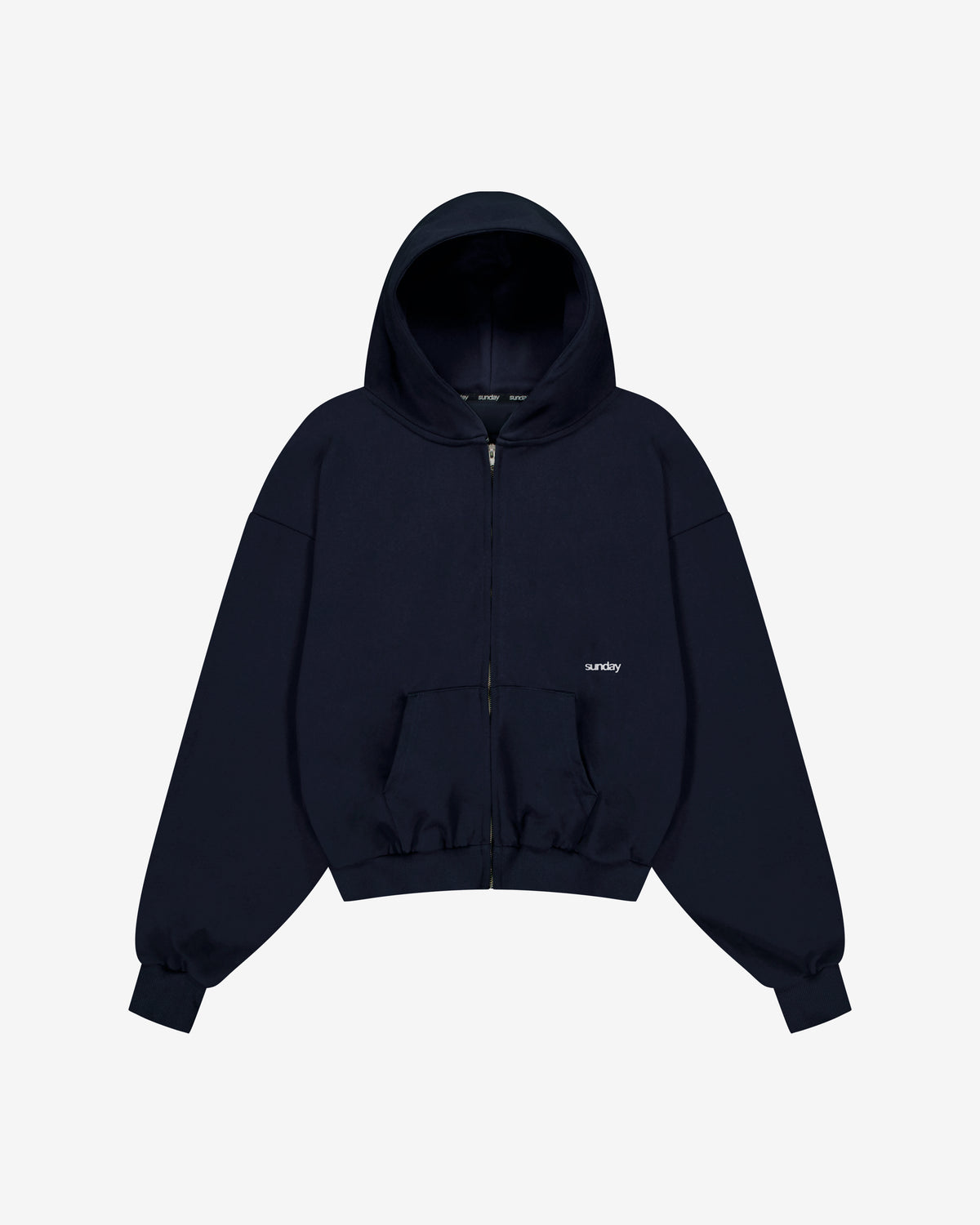 heavyweight script zip-up 2.0