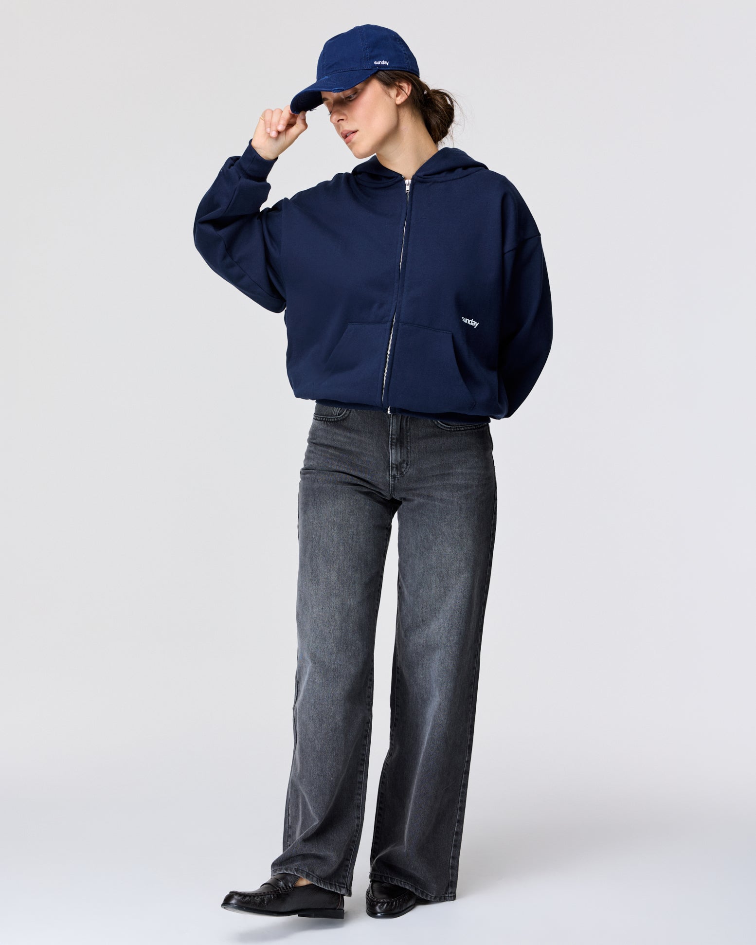 heavyweight script zip-up 2.0