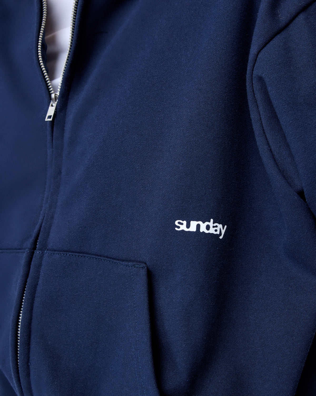 heavyweight script zip-up 2.0