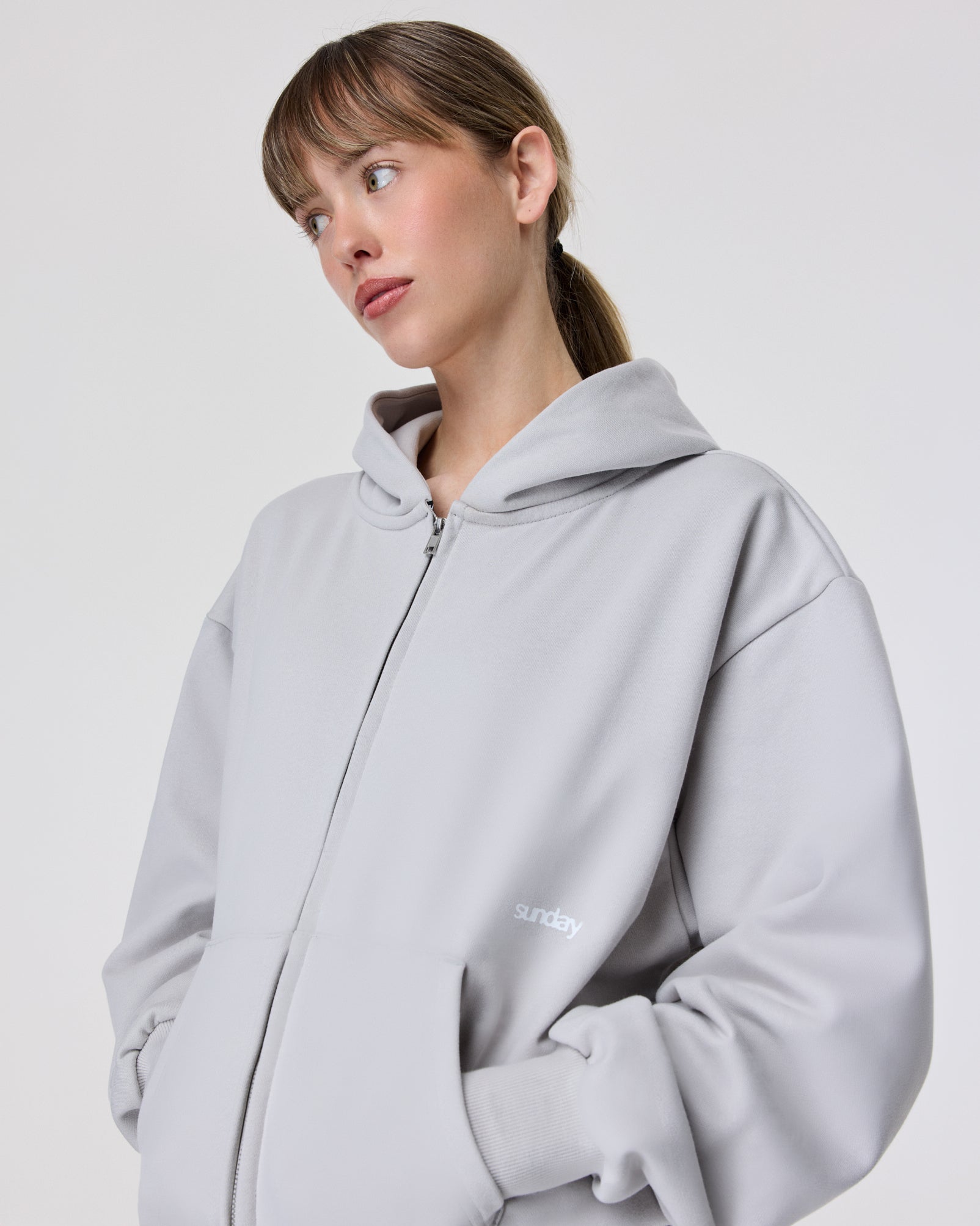 heavyweight script zip-up 2.0