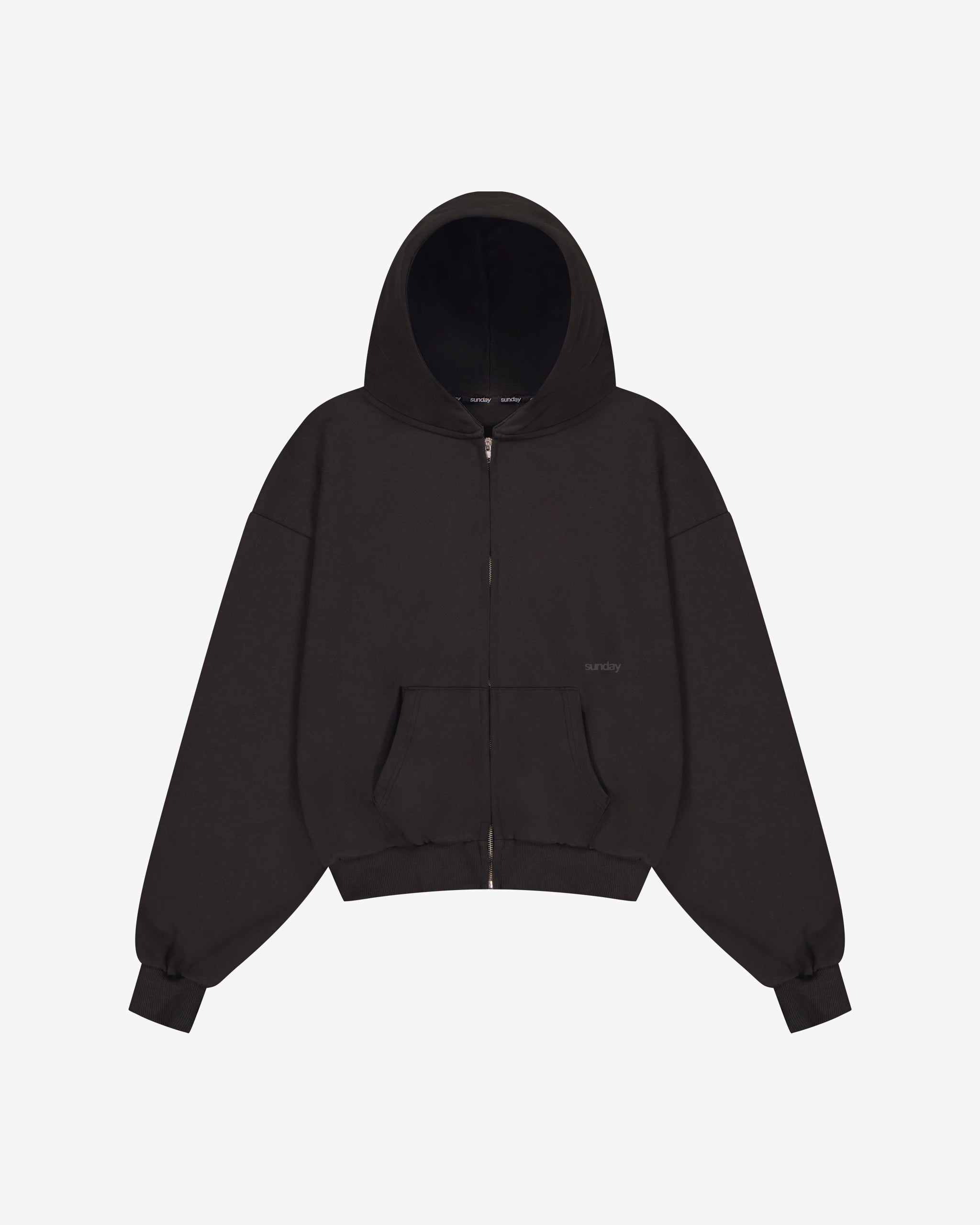 heavyweight script zip-up 2.0