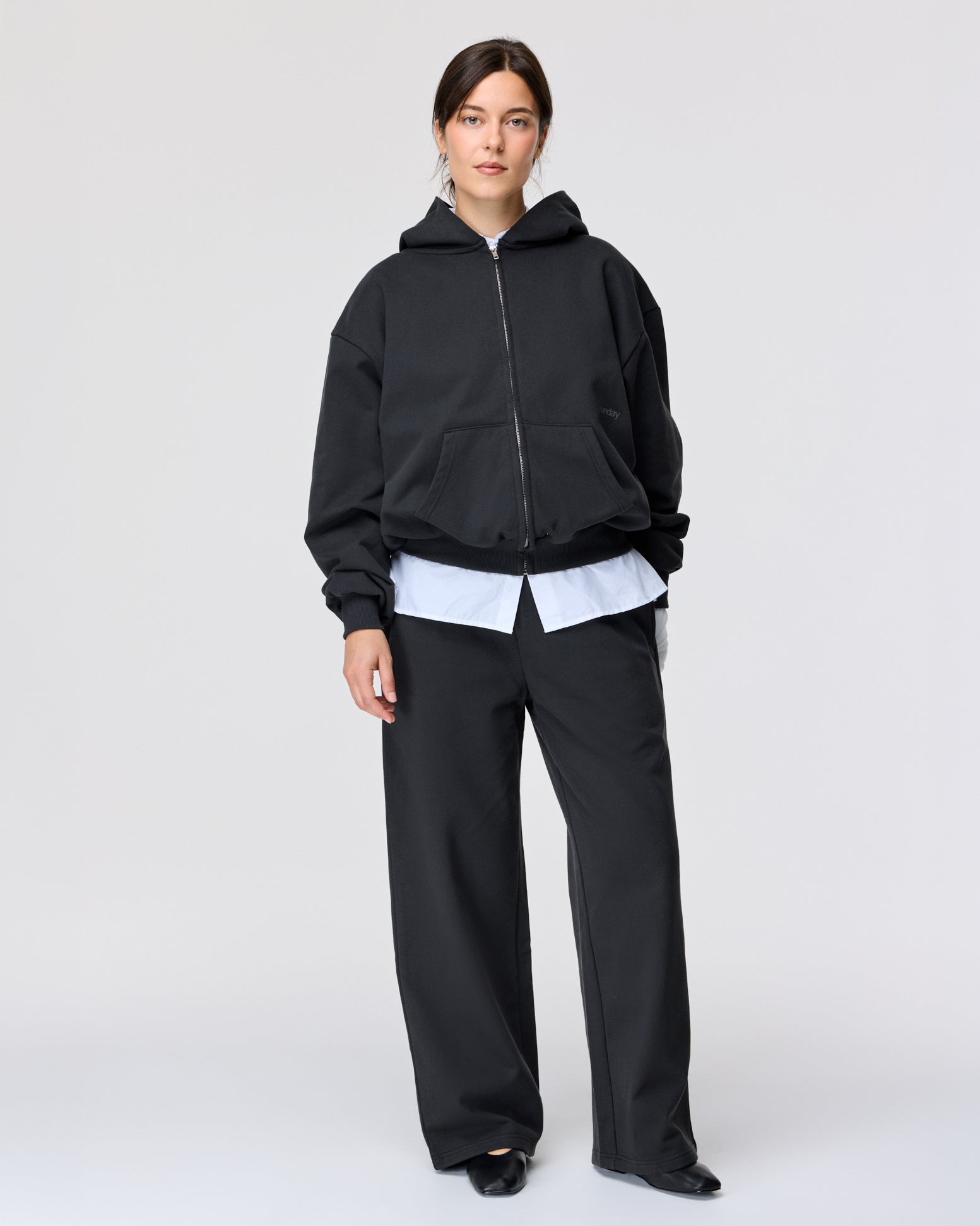 heavyweight script zip-up 2.0