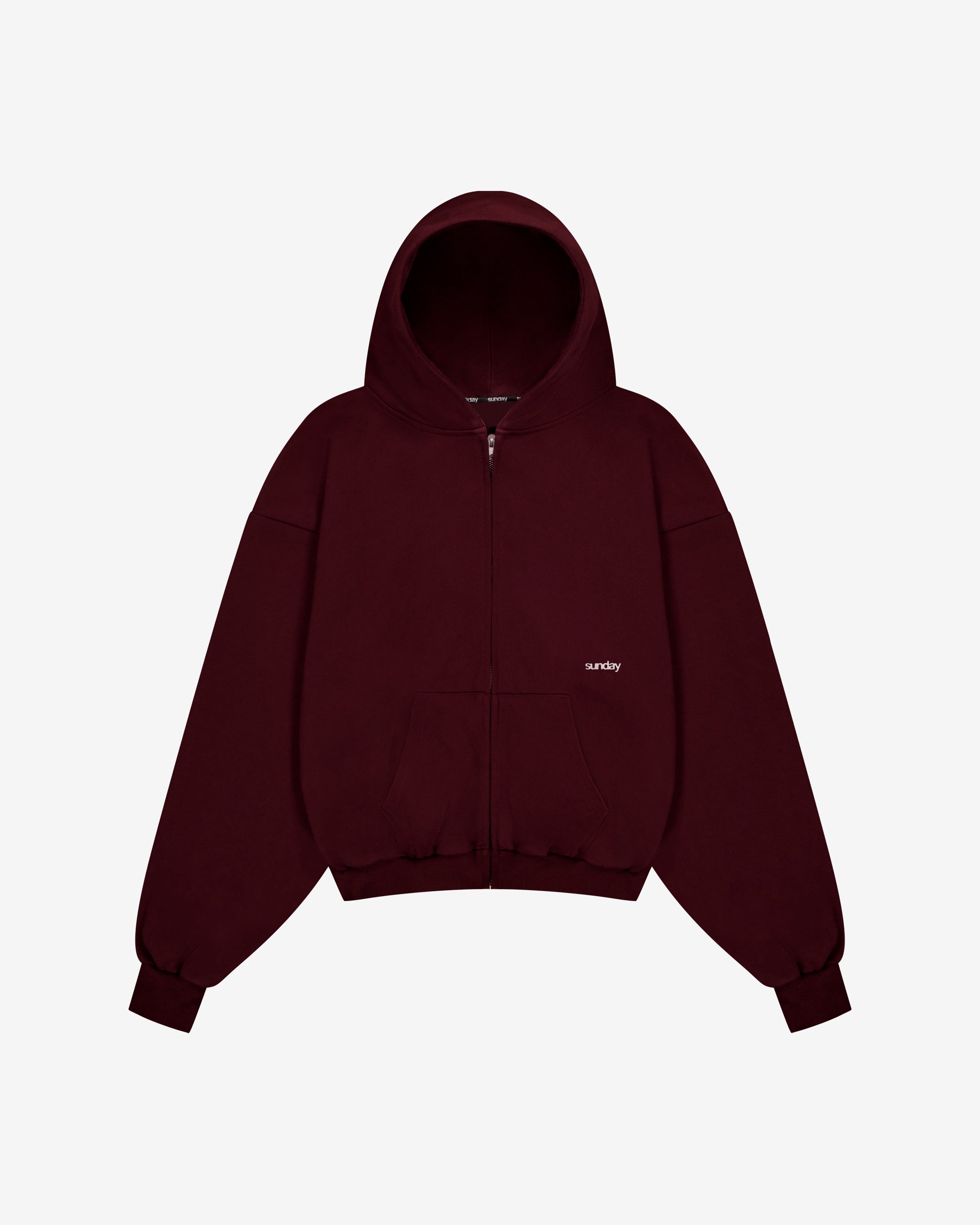 heavyweight script zip-up 2.0